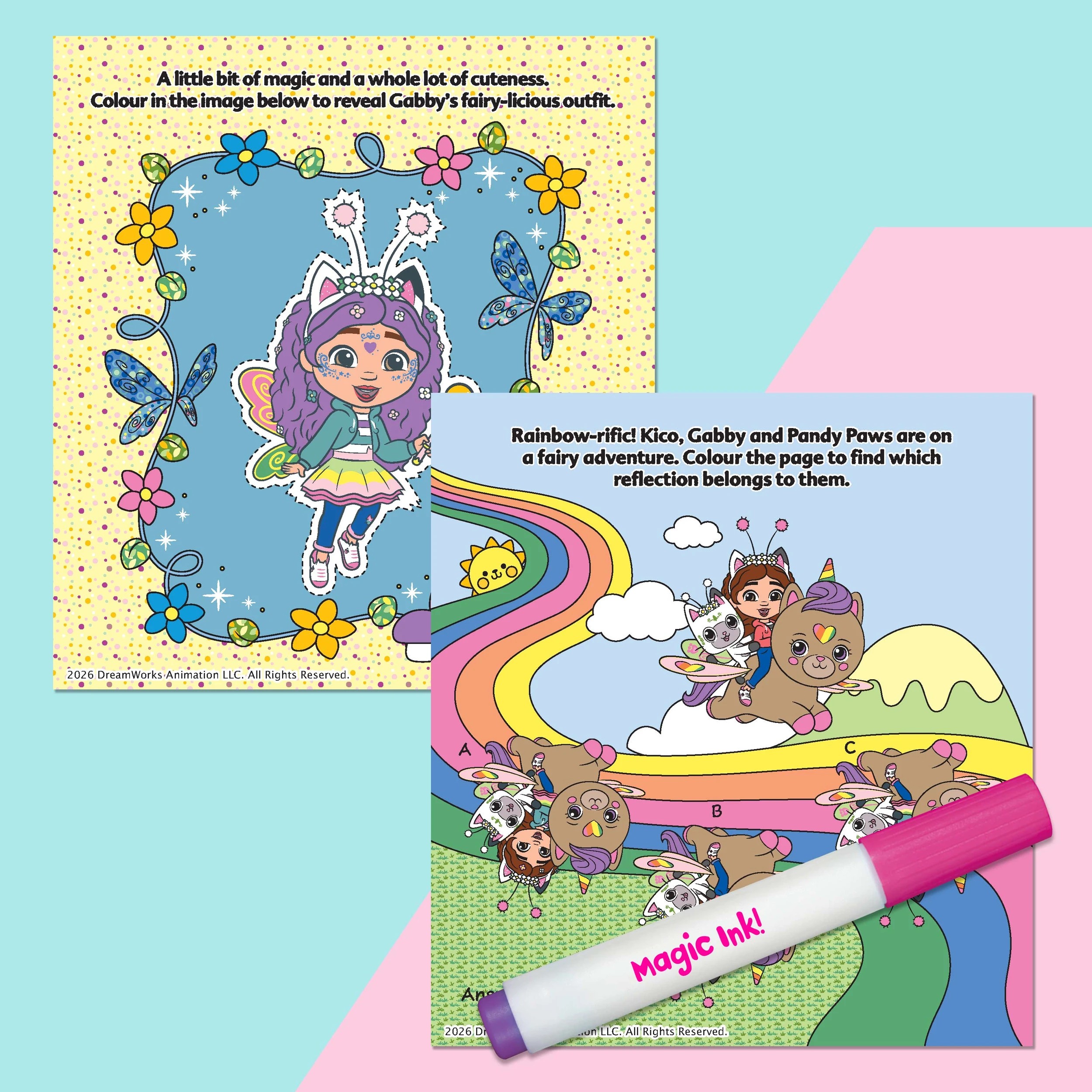 5 INKredibles Gabby's Dollhouse Magic Ink Pictures! - Book, 5 of 5