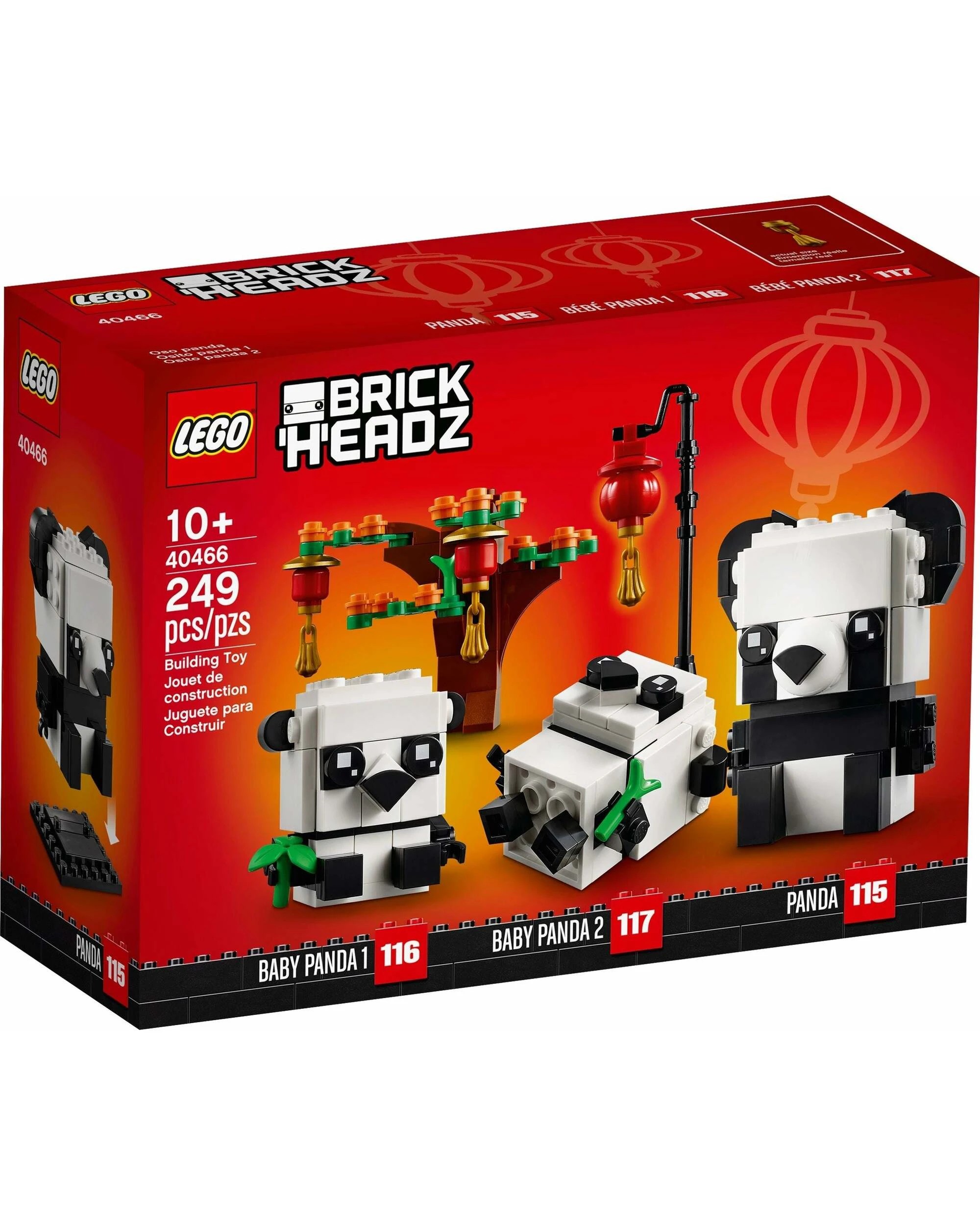 1 LEGO 40466 Chinese New Year Pandas, 1 of 2