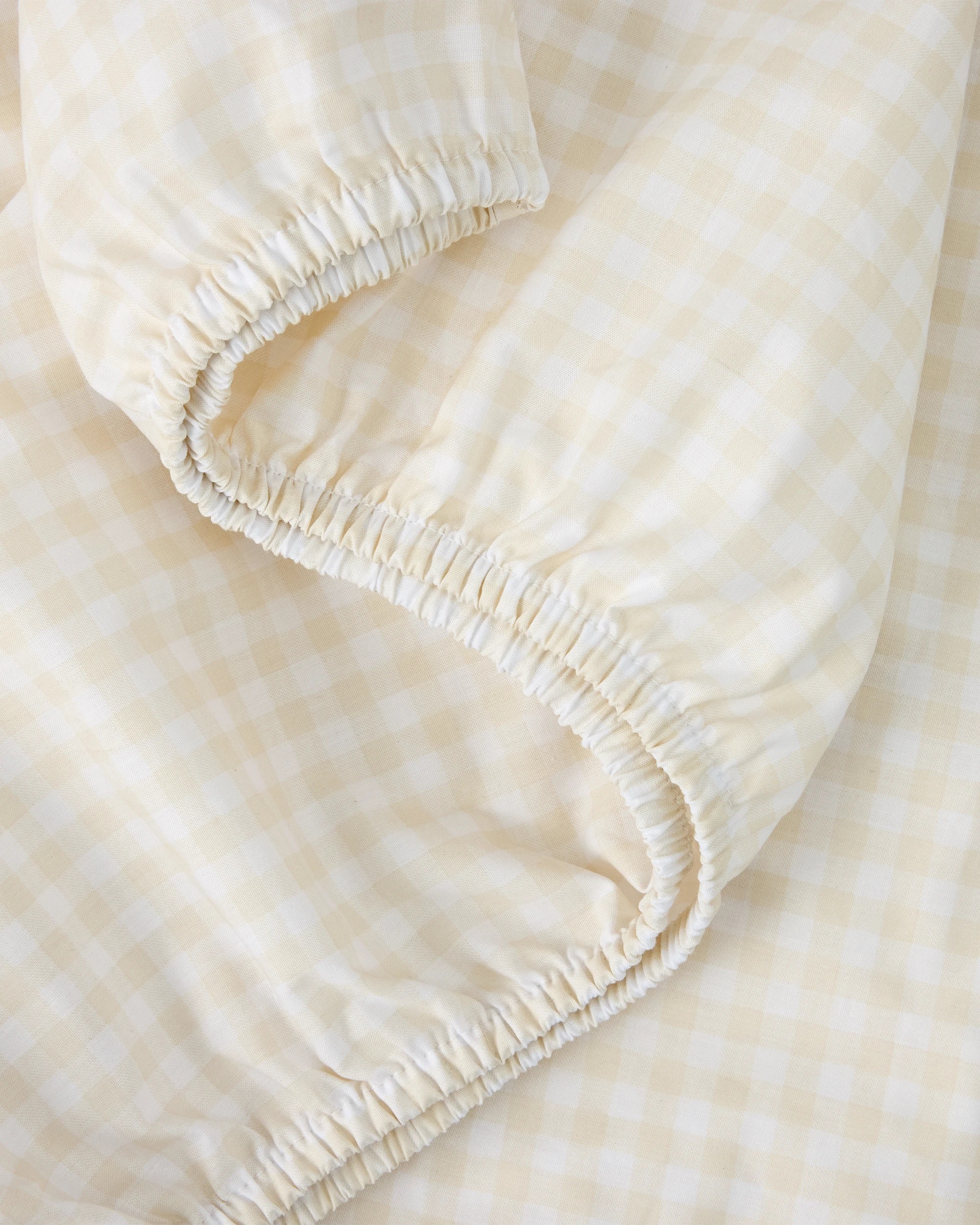5 2 Pack 225 Thread Count Organic Cotton Fitted Cot Sheets - Bears and Checkered, 5 of 6