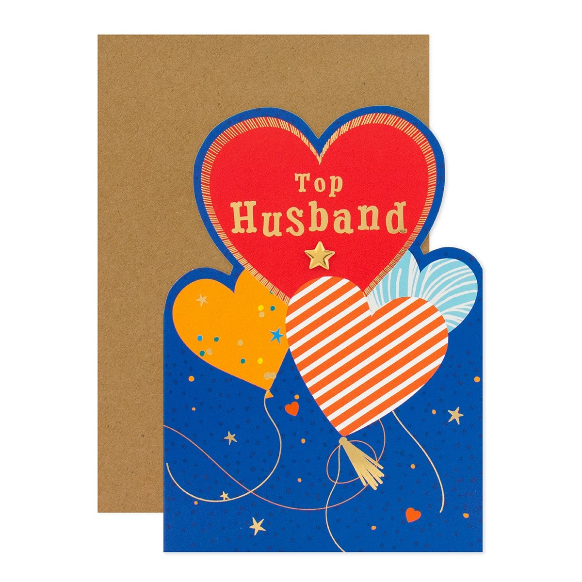 1 Connections from Hallmark Birthday Card - Top Husband, 1 of 3