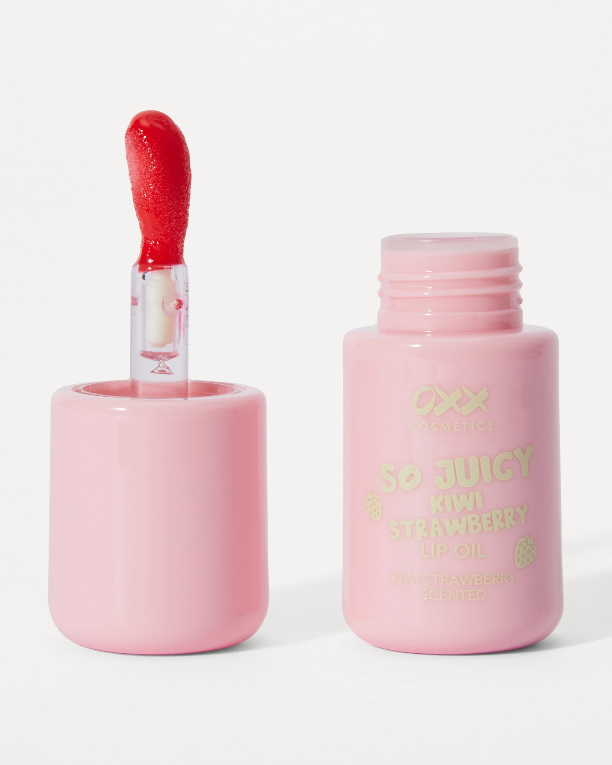2 OXX Cosmetics So Juicy Lip Oil 3.5ml - Kiwi and Strawberry Scented, 2 of 5