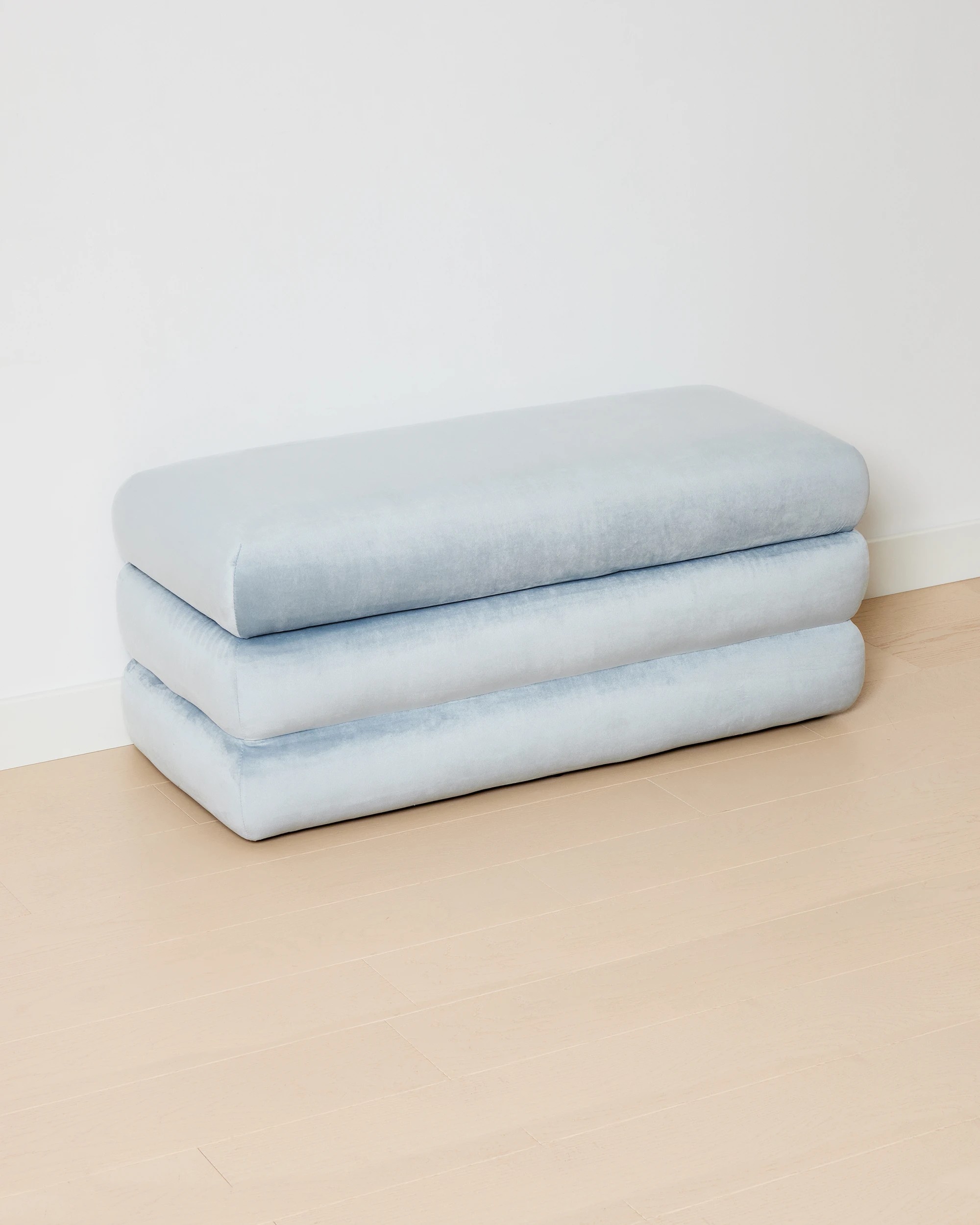 3 Aleks Velvet Storage Bench, 3 of 8