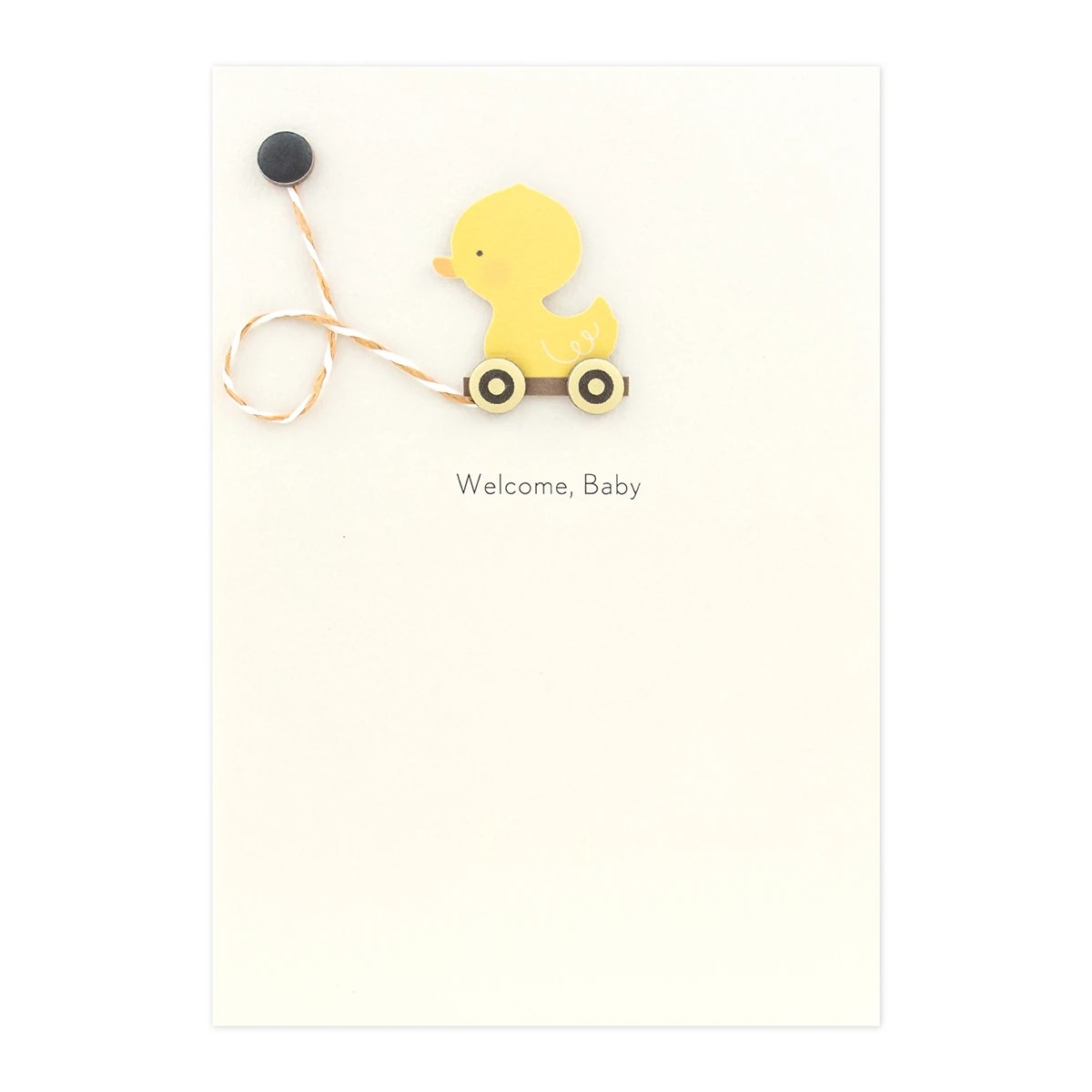 3 Hallmark Signature New Baby Card - Birth of Baby Duck, 3 of 3