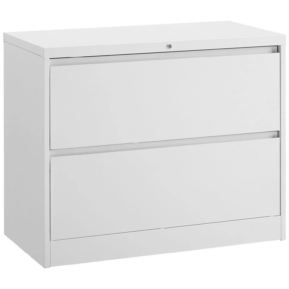 1 Matrix 2 Drawer Lateral Filing Cabinet White Cabinets Filing Drawer Cabinets, 1 of 2