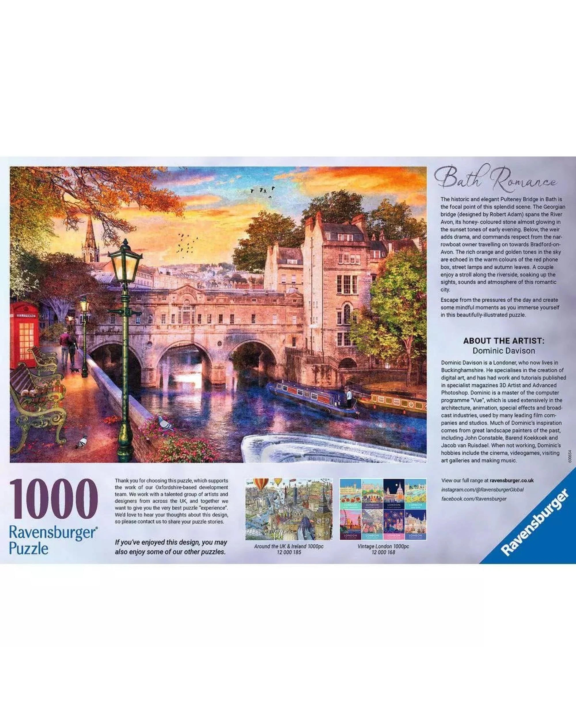 3 Ravensburger Bath Romance 1000 Piece Puzzle, 3 of 6