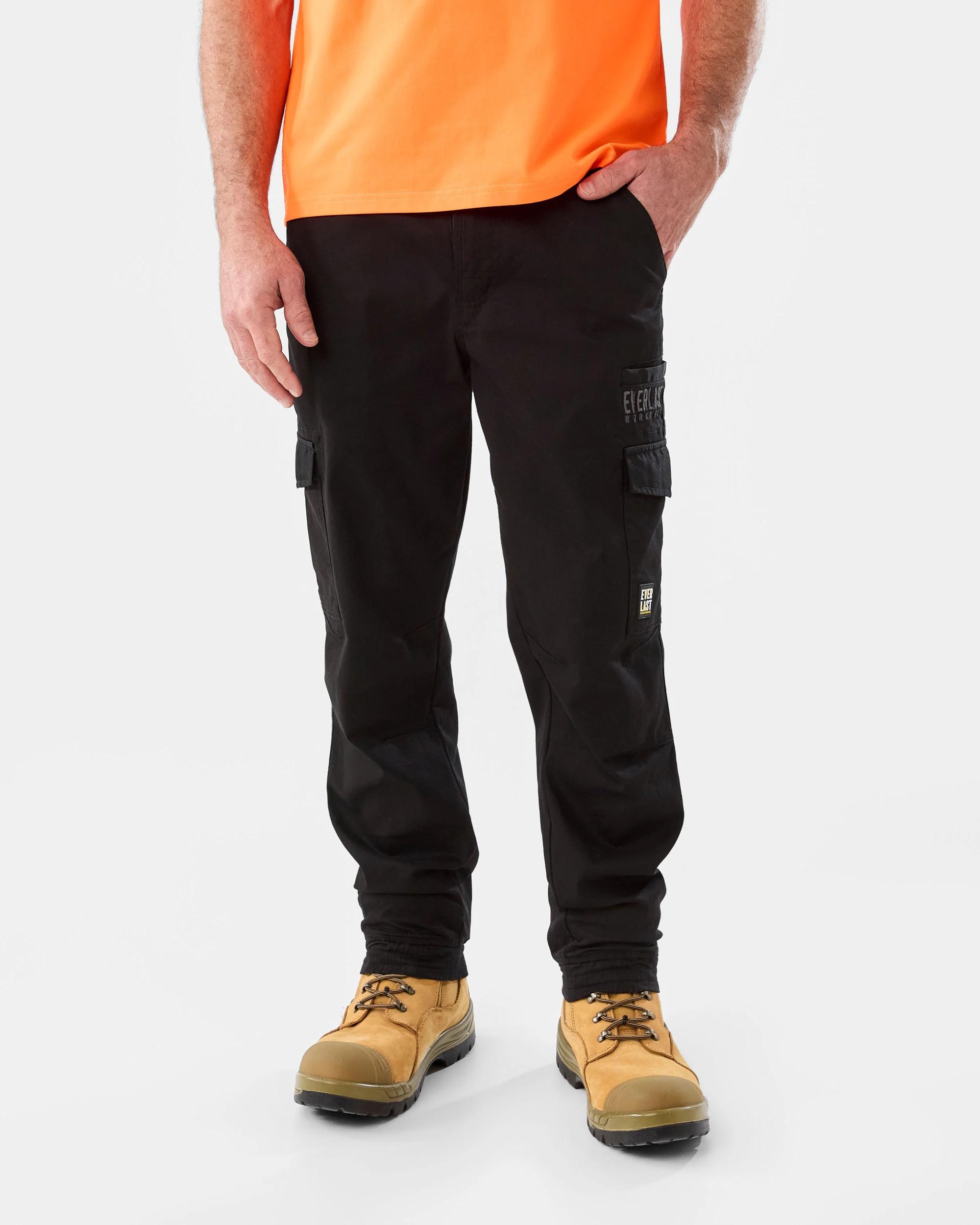 1 Everlast Work Canvas Joggers Black, 1 of 7