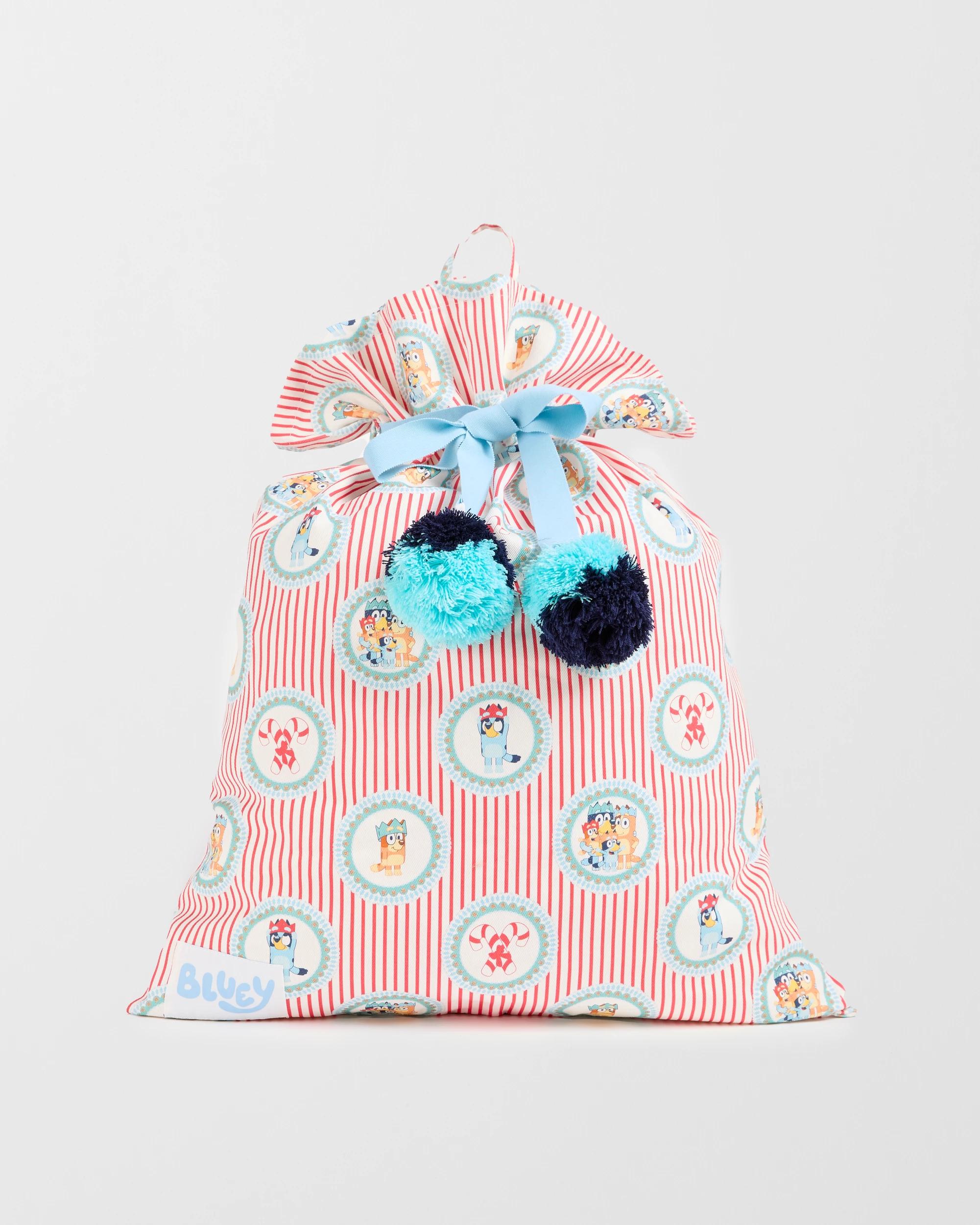 1 Licensed Christmas Bluey Santa Sack
 - Red , 1 of 2