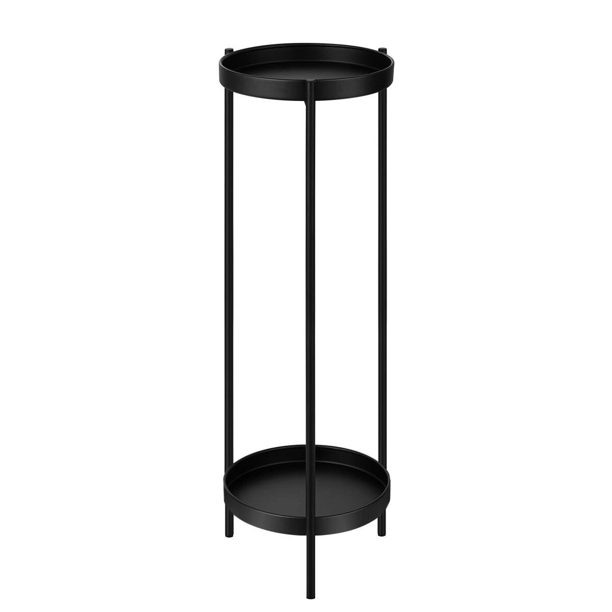 1 AUSWAY 80CM High Plant Stand Metal Flower Pots Shelf, 1 of 3