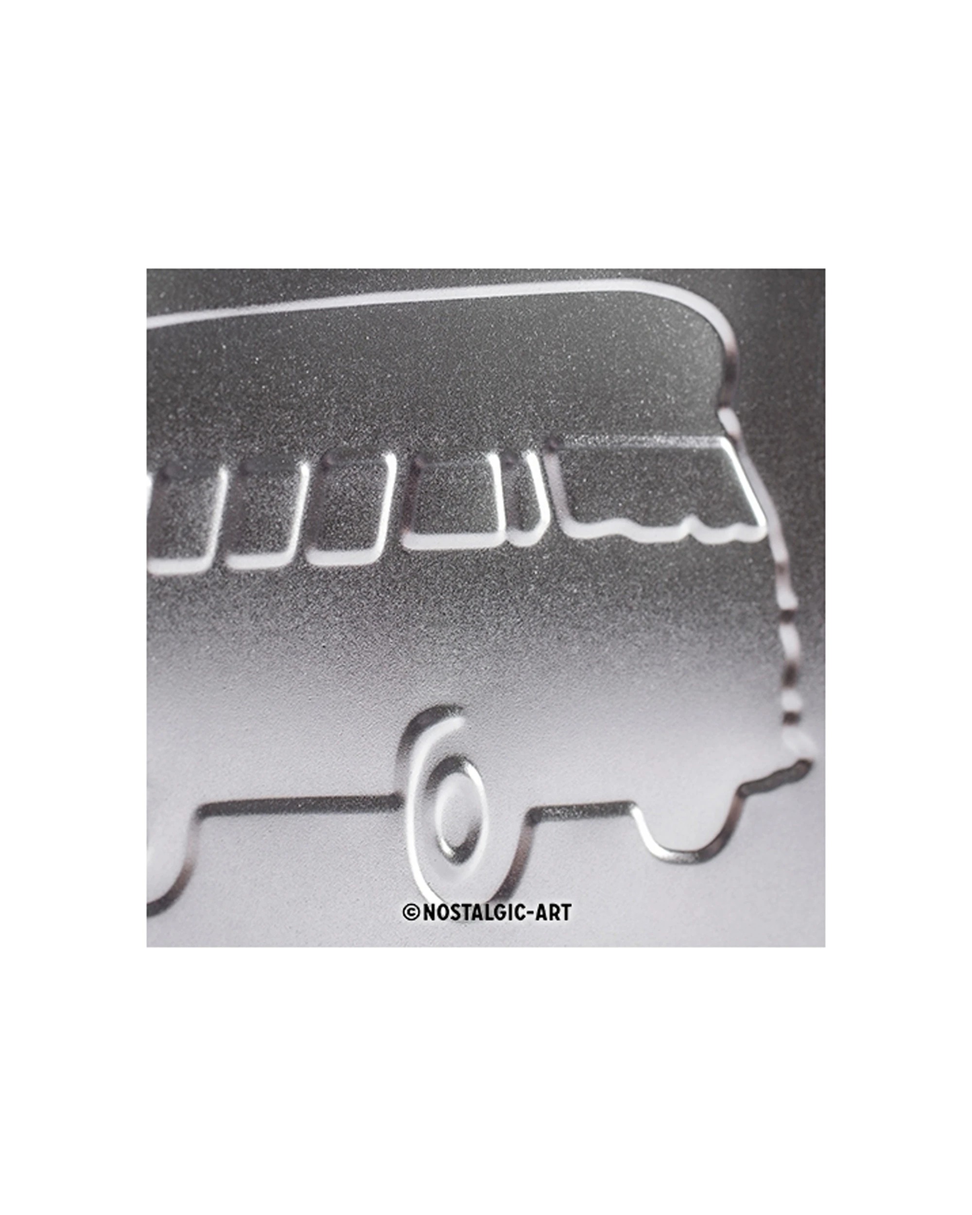 4 Nostalgic-Art 15x20cm Small Metal Sign - VW Bulli Lets Get Away Night, 4 of 4