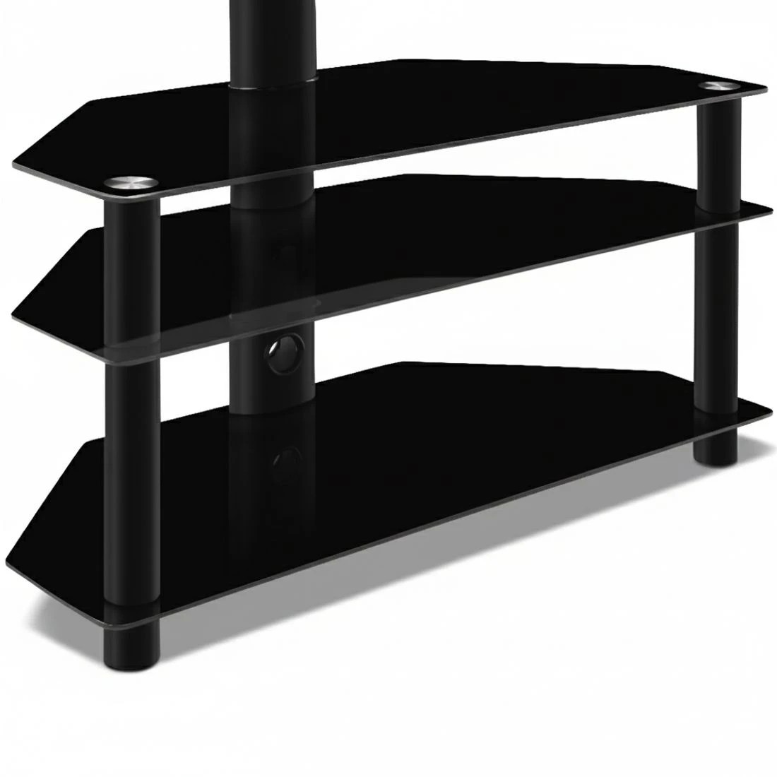 7 Artiss TV Stand Mount Bracket for 32"-60" LED LCD 3 Tiers Storage Floor - Black, 7 of 7