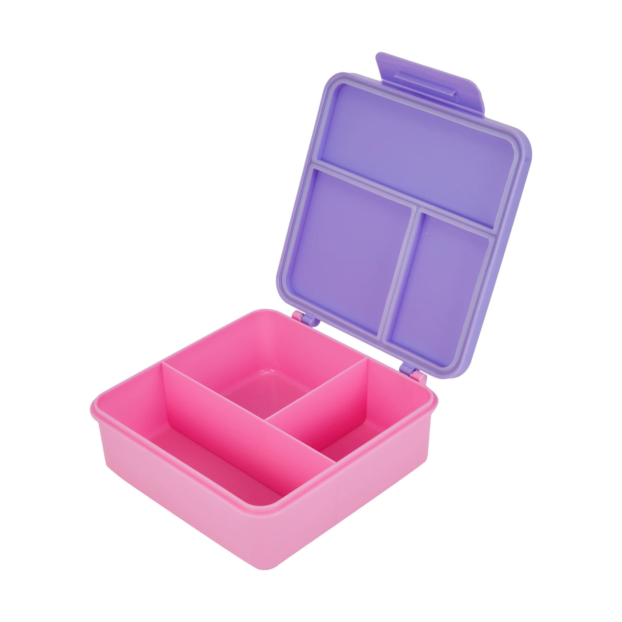 3 Lilac and Pink Square Bento Box, 3 of 4