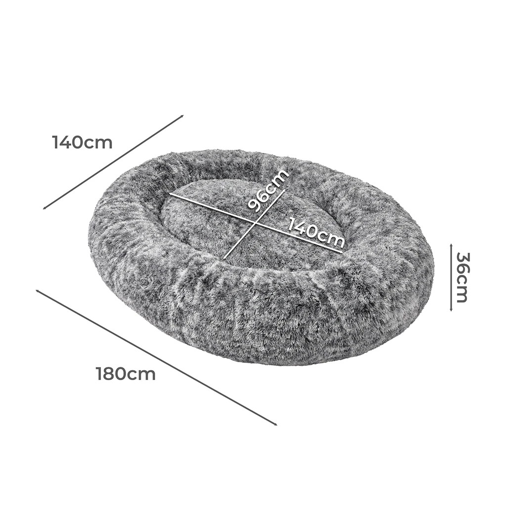 3 The Nap Bed Upgraded 1.8M Pet Bed in Charcoal Colour, 3 of 8