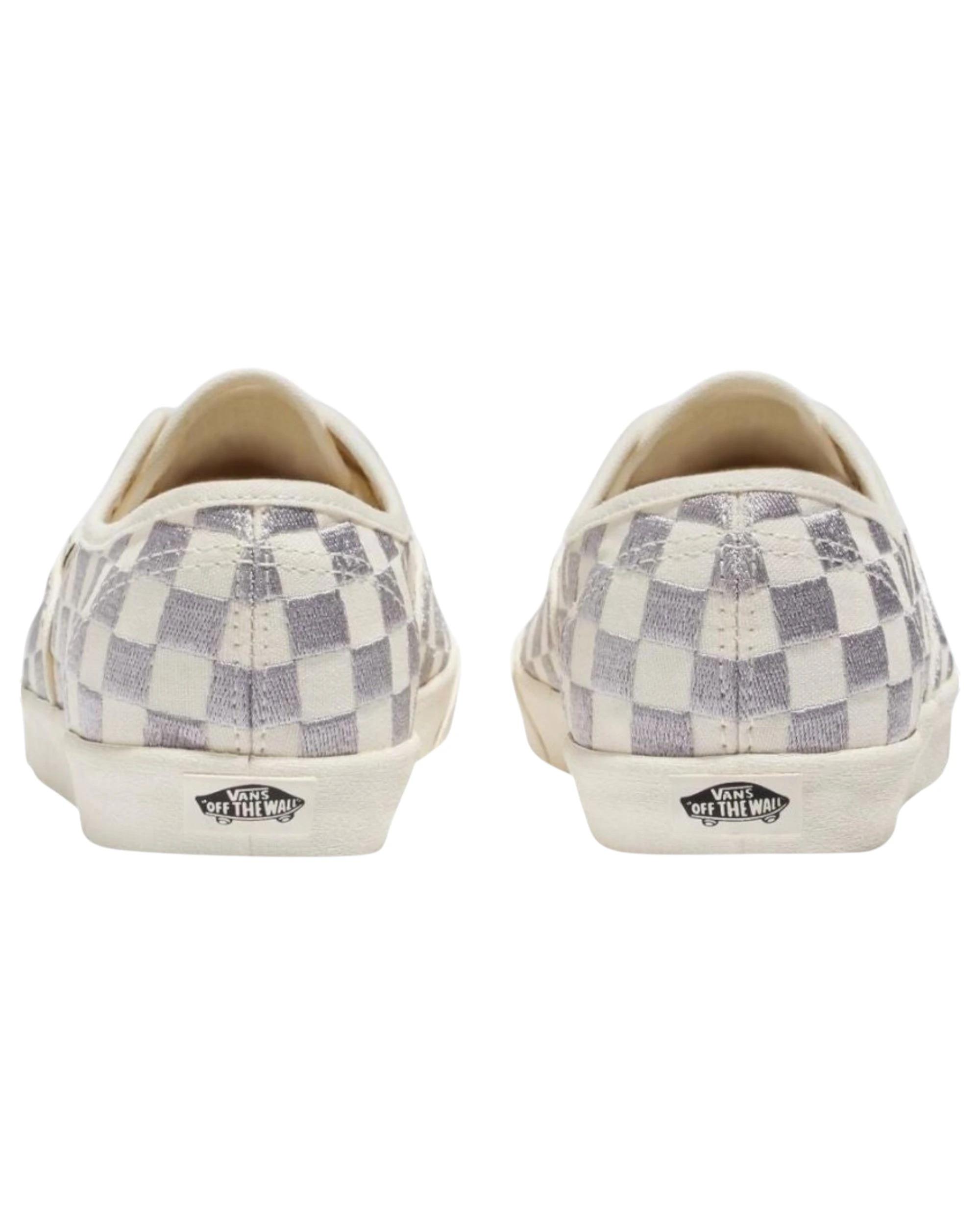 2 Vans Mens Authentic Lowpro Shoes Embroidered Check Lunar Rock EMBROIDERED CHECK LUNAR ROCK, 2 of 4