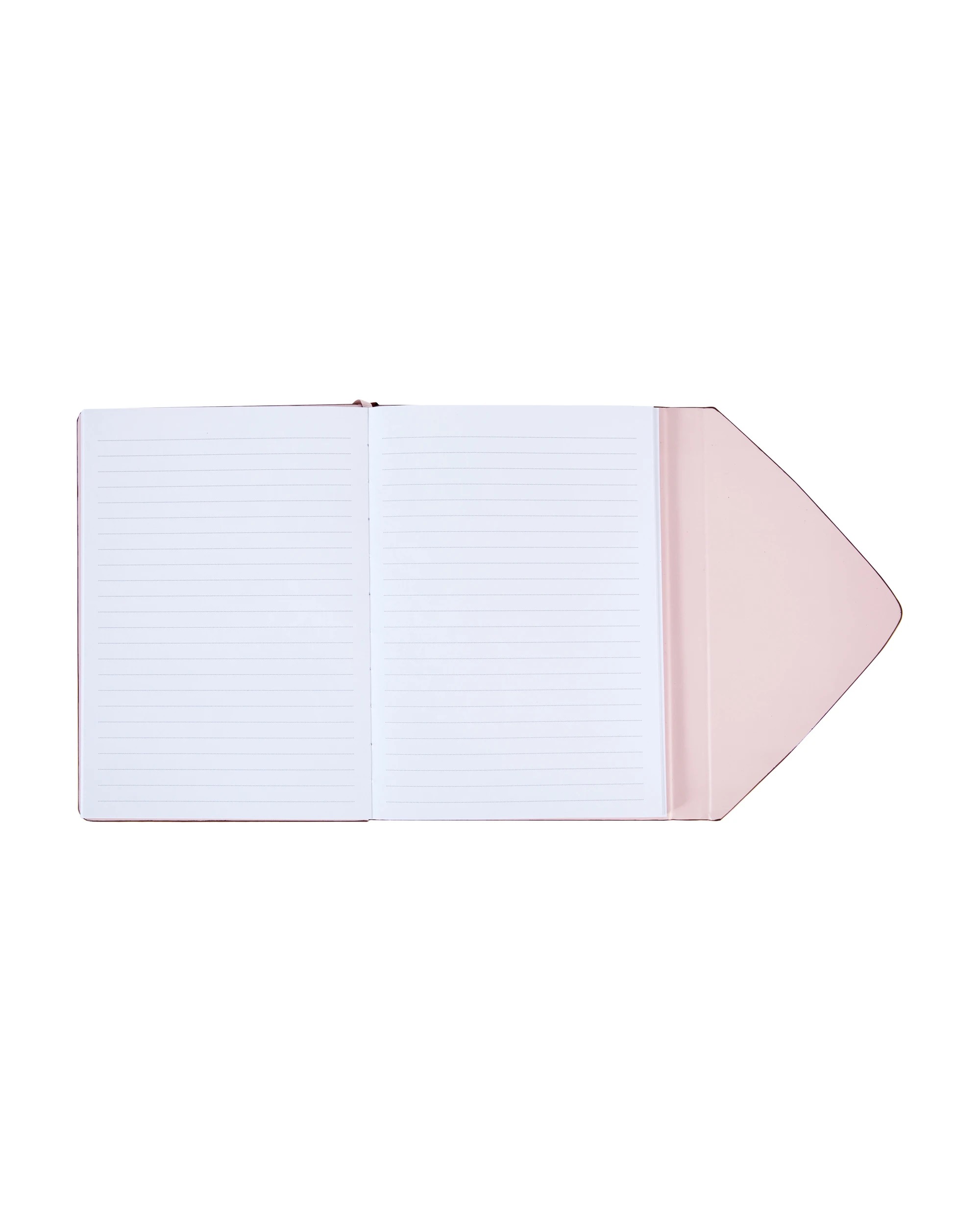 2 A5 Journal Pink Envelope Wrap 100gsm 160 Pages, 2 of 5