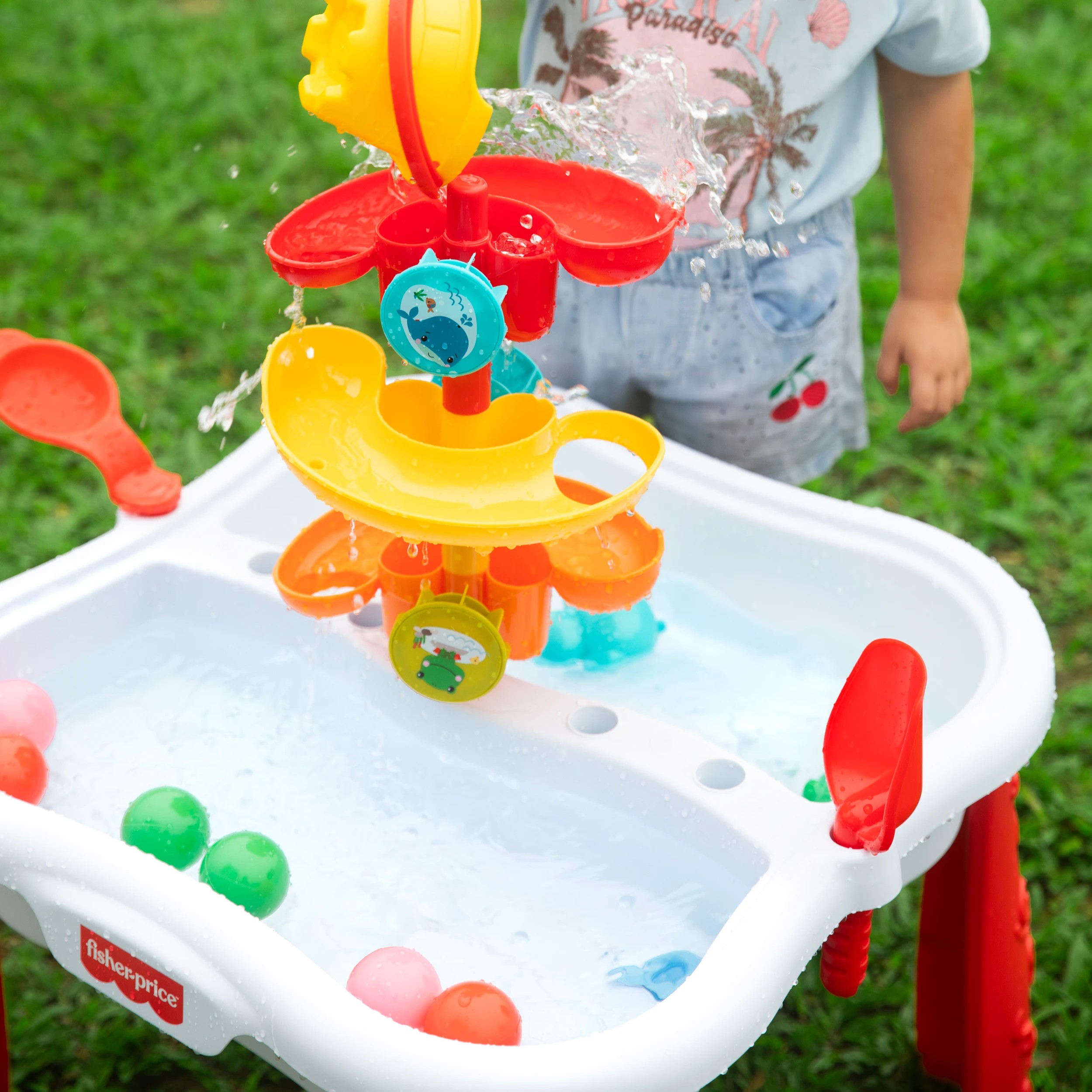 8 Fisher-Price Fisher‑Price Let’s Splash Ball Run Water Toy - Multi, 8 of 9
