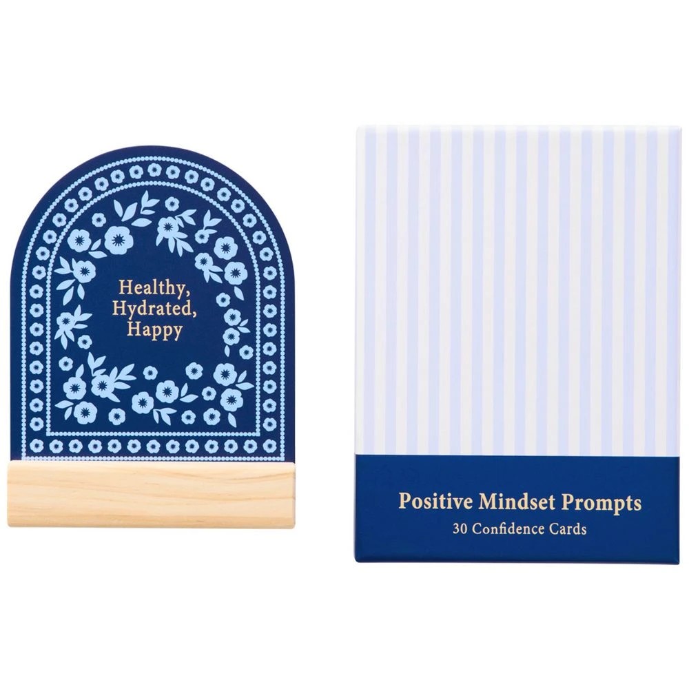 1 Officeworks Rustic Affirmation Card Set, 1 of 4
