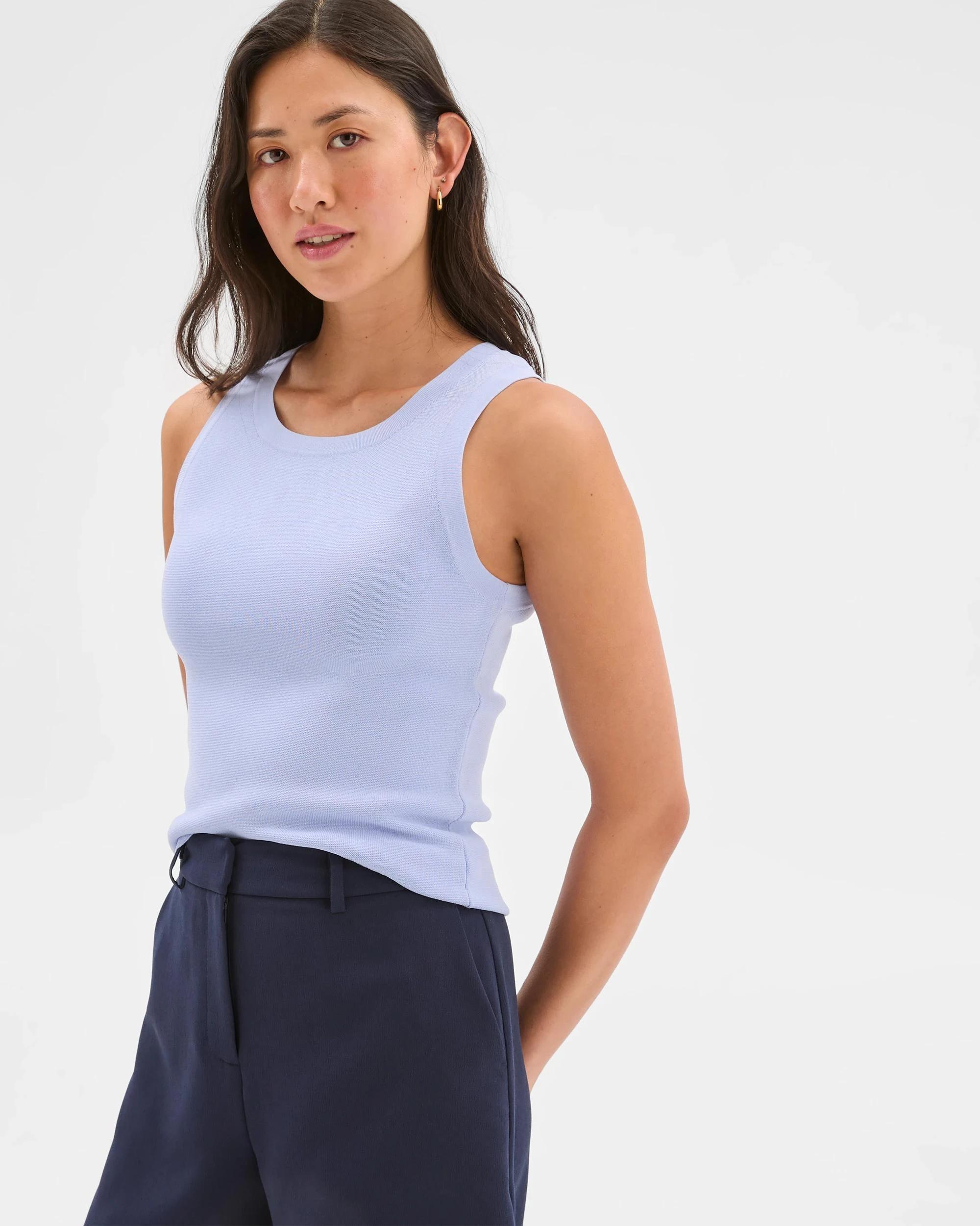 2 Ultimate Milano Sleeveless Tank Top - Preview BABY LAVENDER, 2 of 6