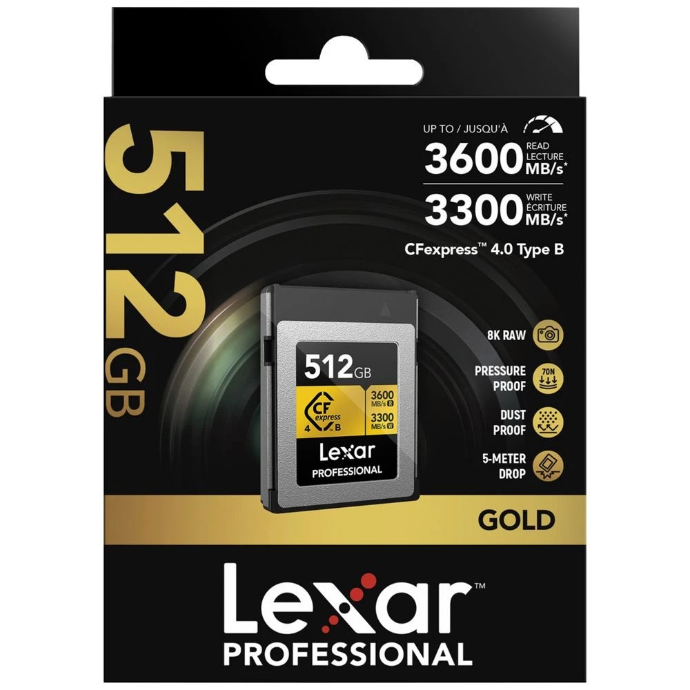 1 Lexar 512GB Professional CFexpress 4.0 Type B, 1 of 1