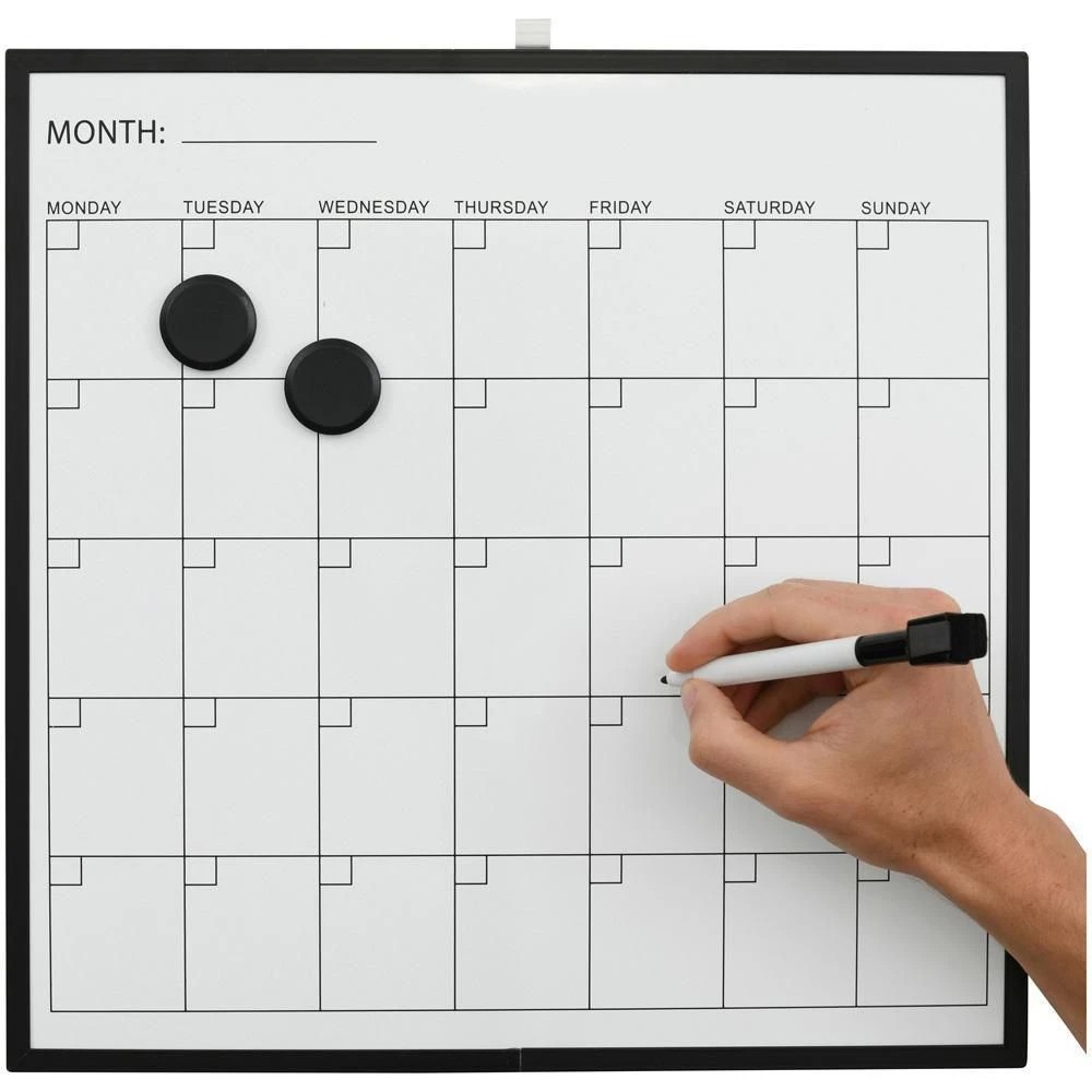 4 Otto Square Planner Board 356 x 356 Black, 4 of 10