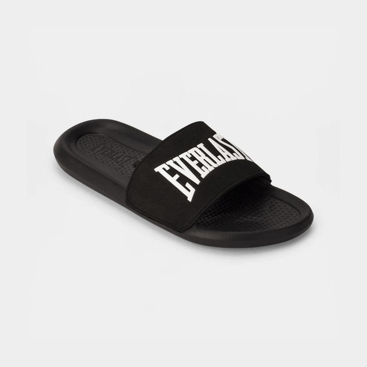 1 Everlast Mens Stirling Slides Blk Wht, 1 of 3