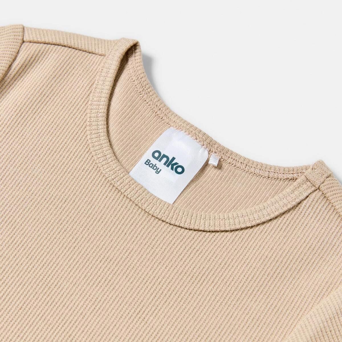 7 3 Pack Short Sleeve Print Bodysuits TAN WOMBAT, 7 of 8