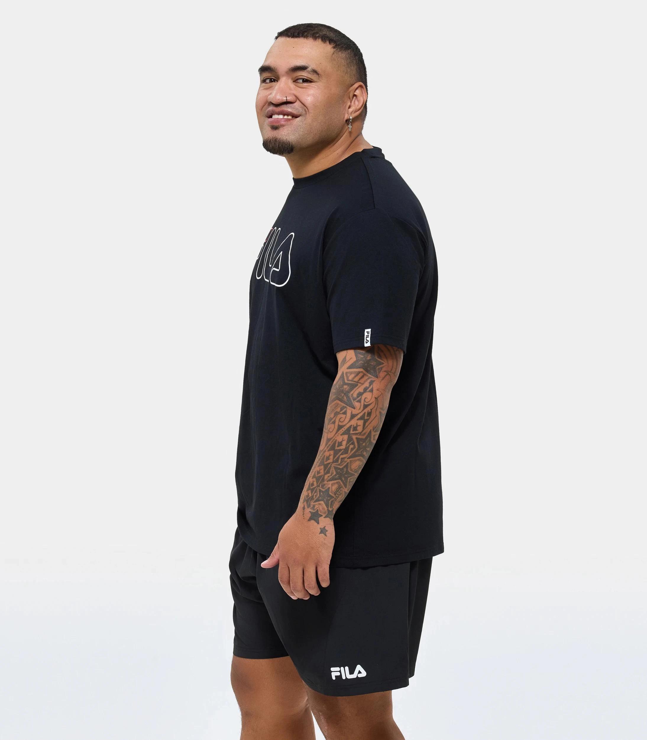 2 Fila Plus T-Shirt BLACK, 2 of 6