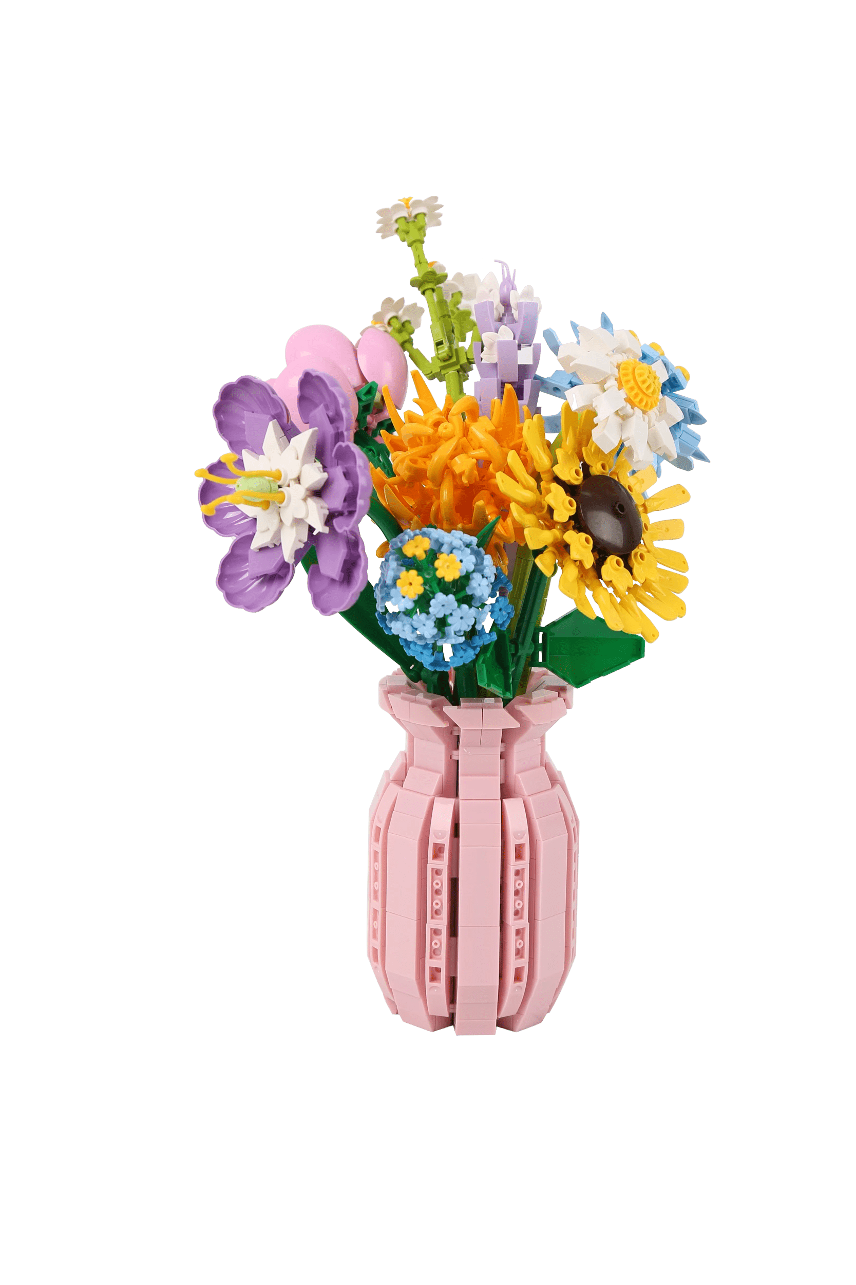 5 1312 Piece Mini Blocks Flower Series: Flower Vase, 5 of 6