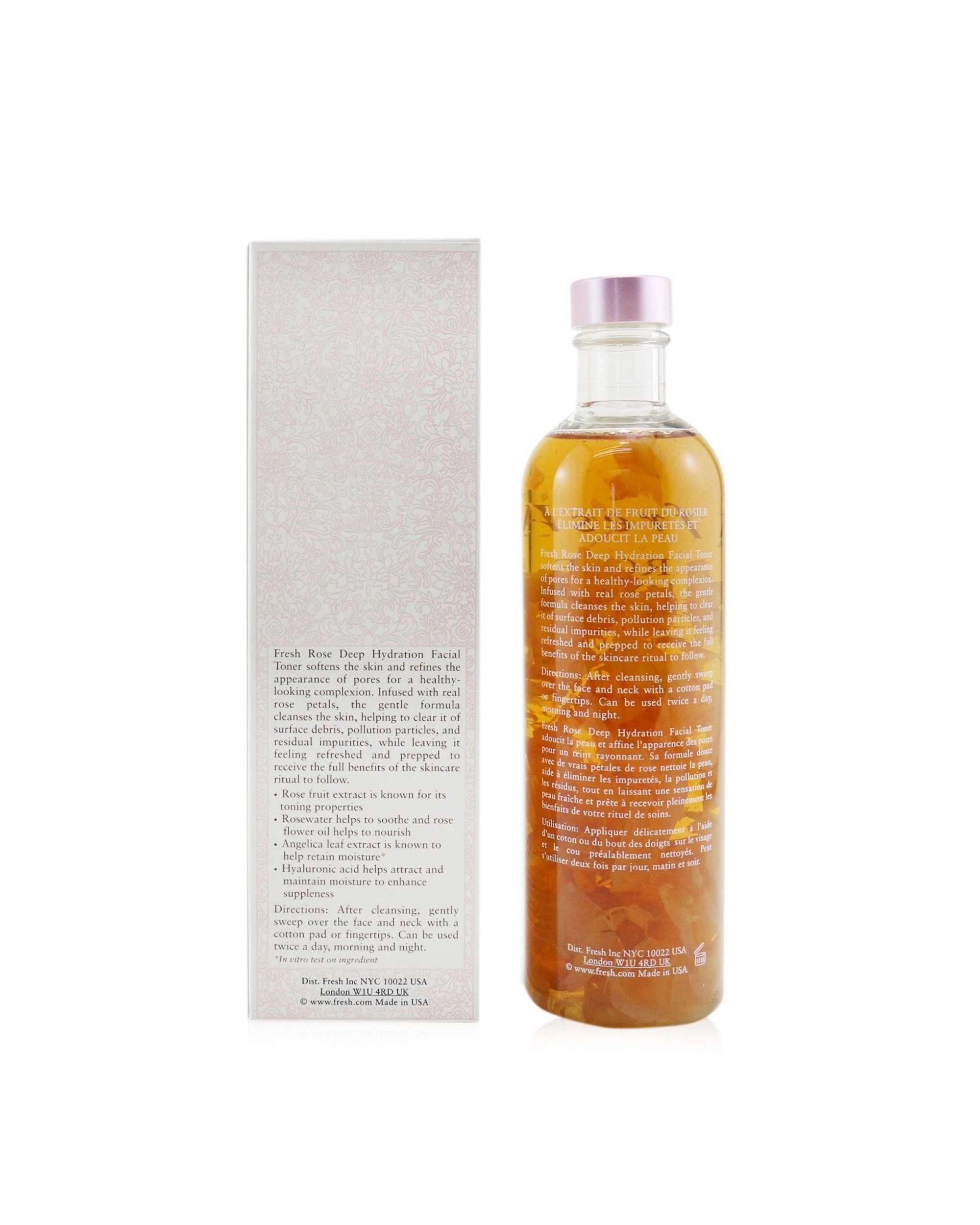 3 Fresh Rose Deep Hydration Facial Toner  250ml/8.4oz, 3 of 3