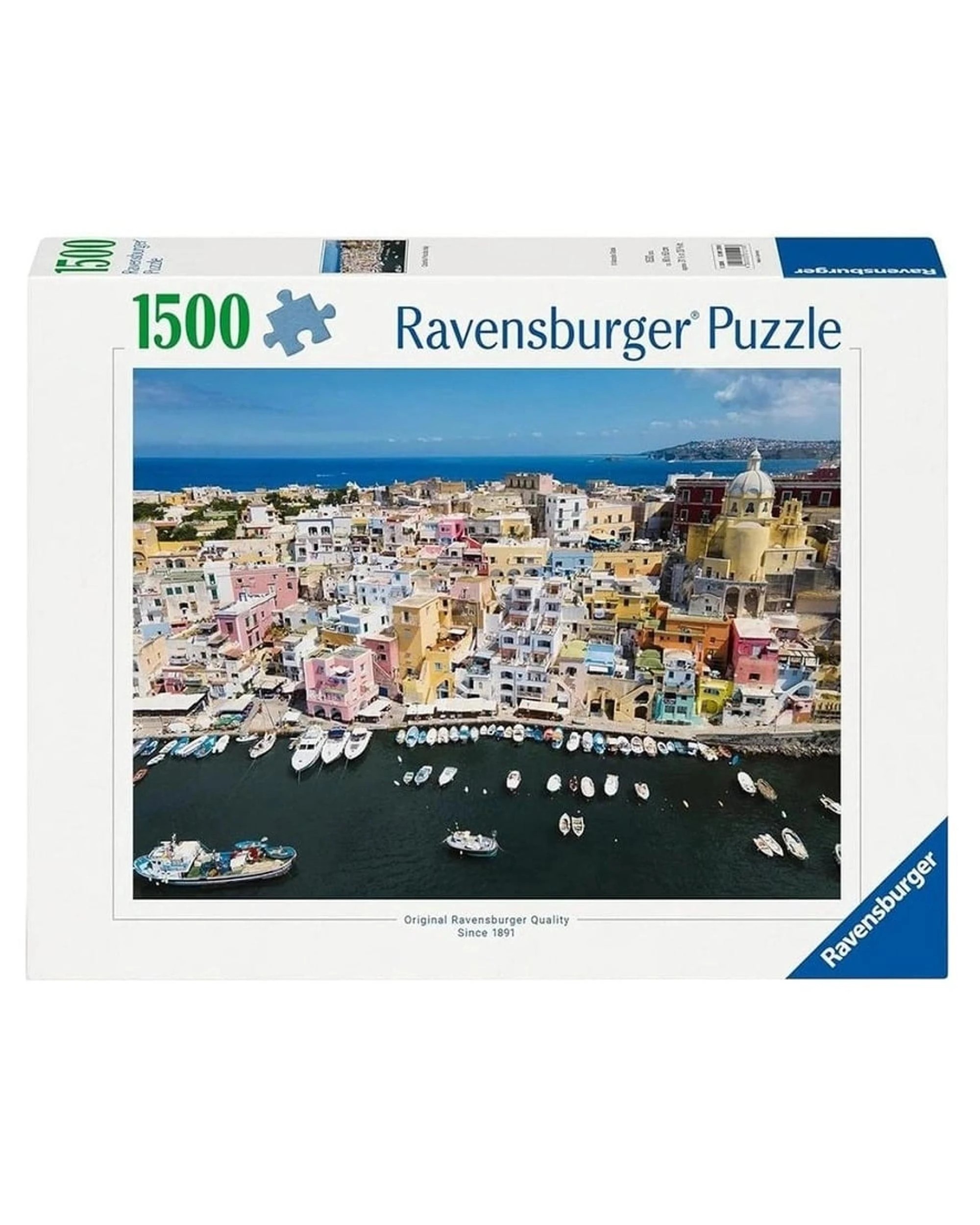 1 Ravensburger Colourful Procida Italy 1500 Piece Jigsaw Puzzle, 1 of 1