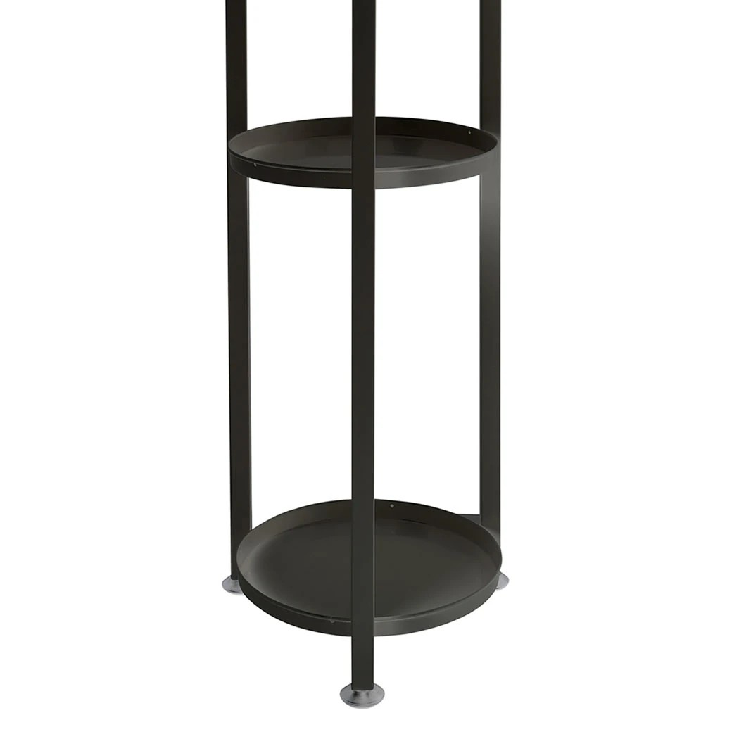 4 Levede L Size Metal Plant Stand - Black, 4 of 7