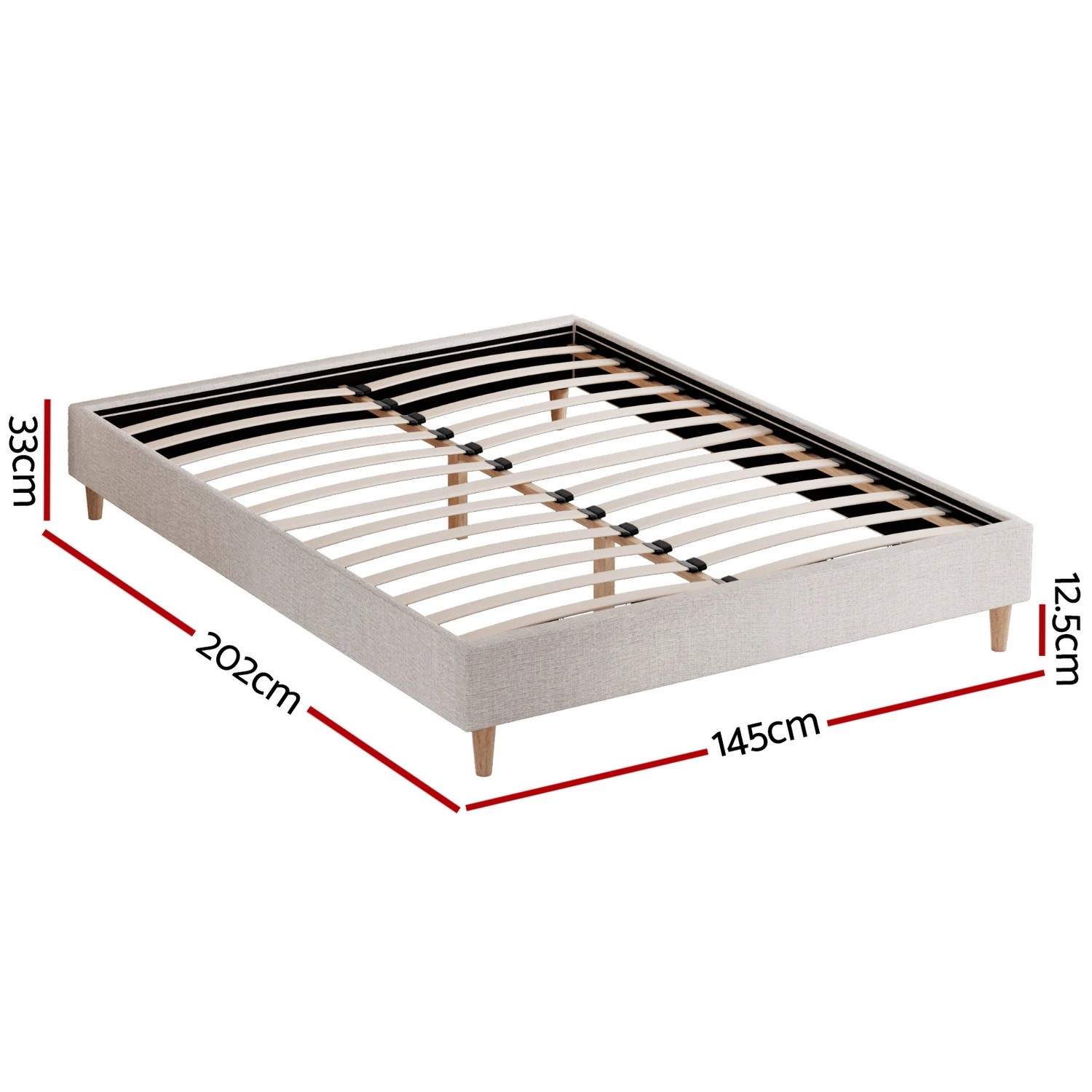 2 Artiss Bed Frame Double Size - Multi, 2 of 7