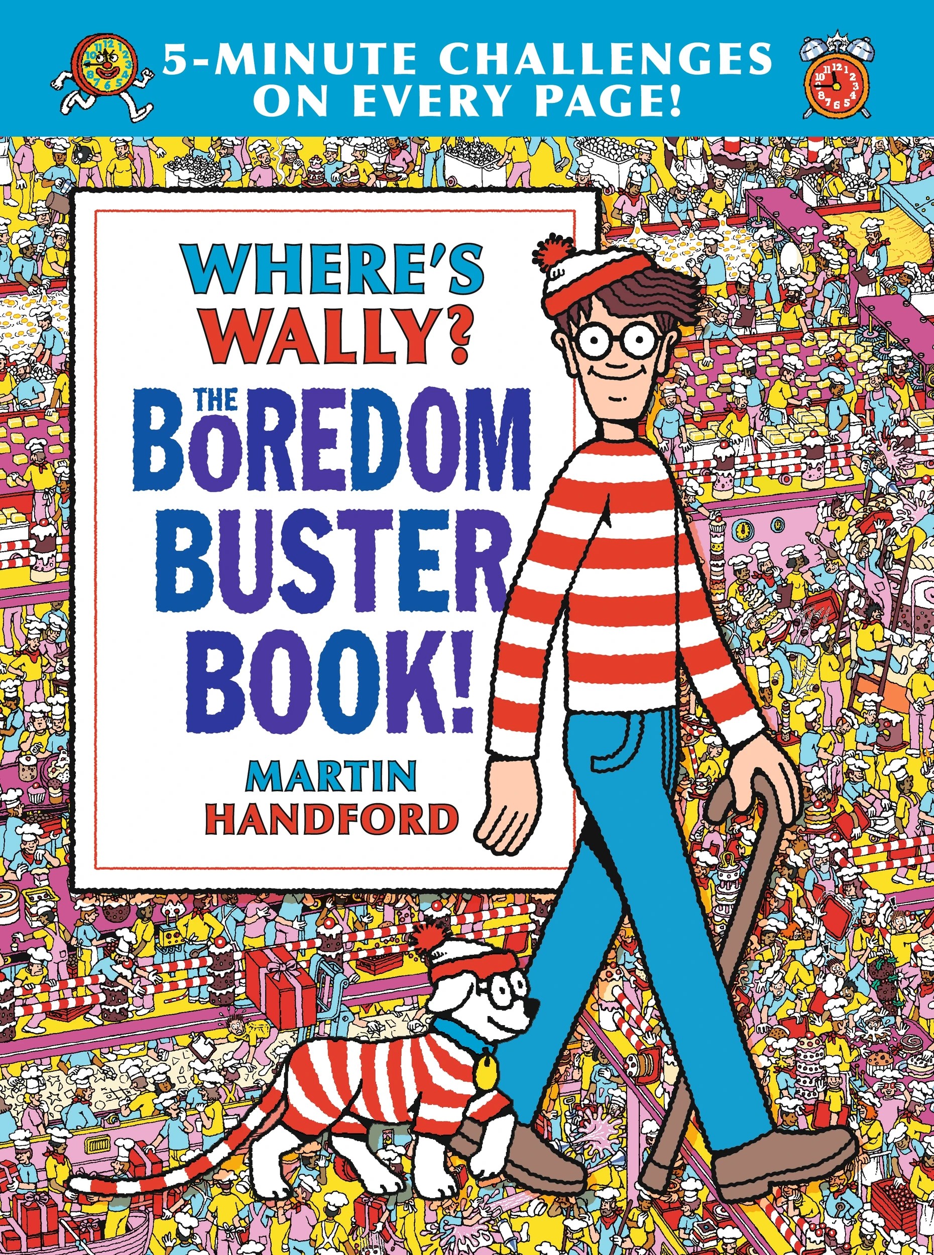 1 Where's Wally? The Boredom Buster Book! by Martin Handford - Book