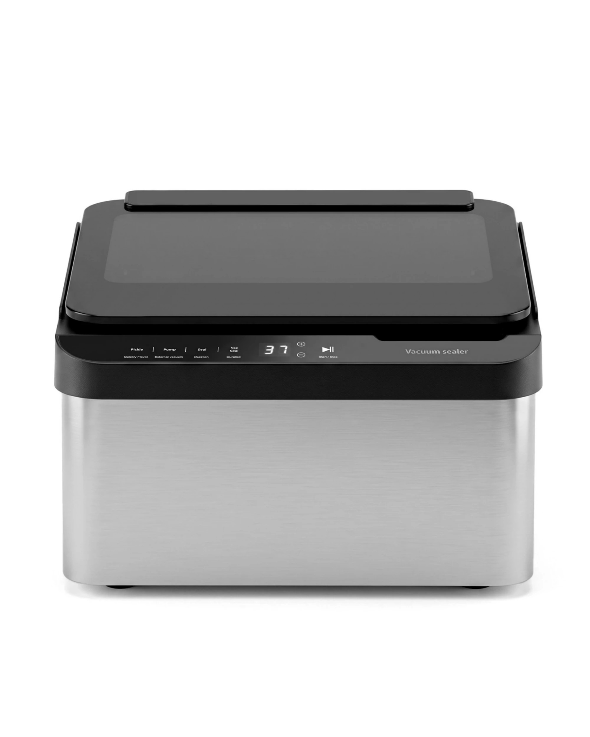 1 Yopower Chamber Vacuum Sealer Machine with Pickle and External Pump Mode - Black, 1 of 6