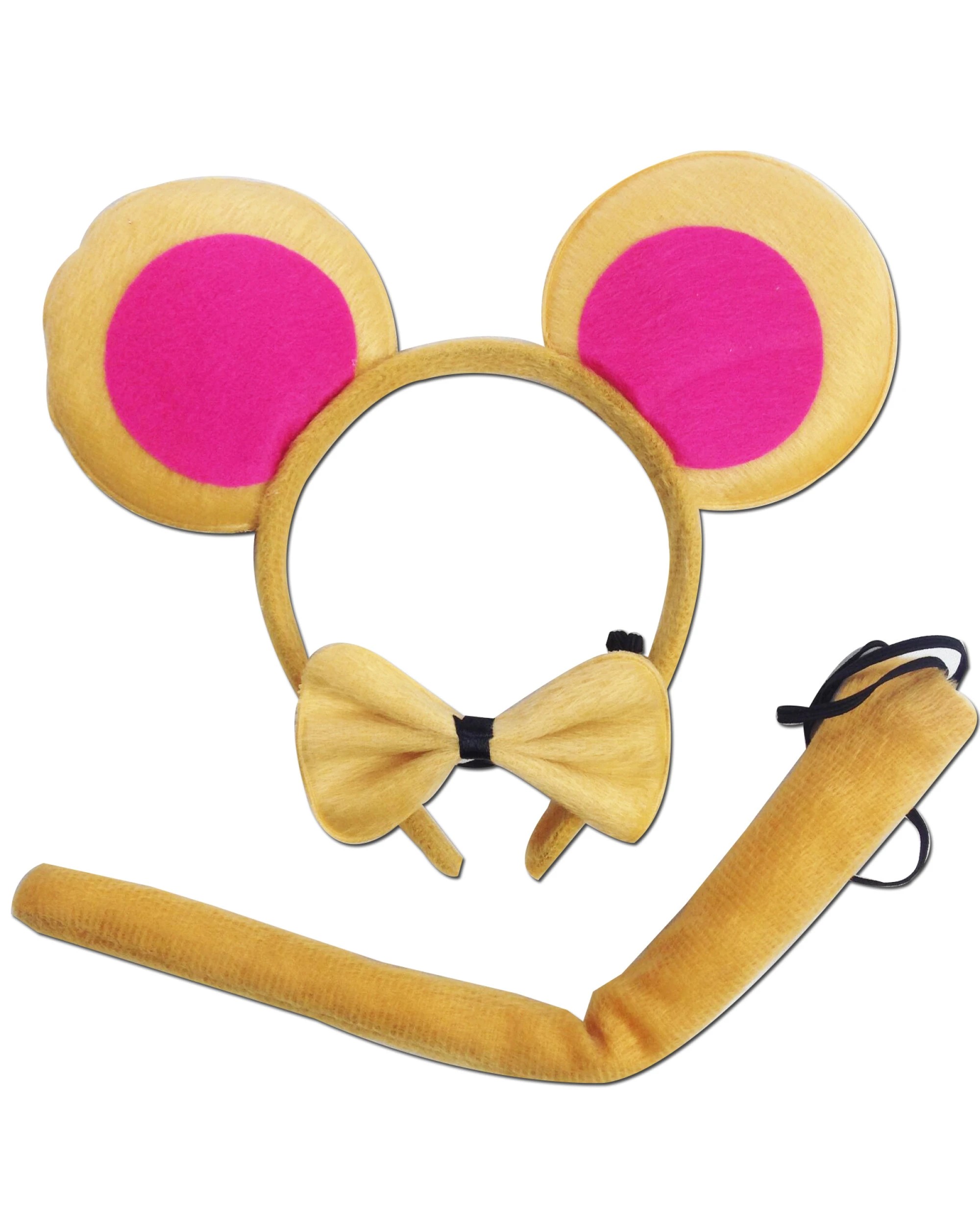 2 Br Costumes 3pcs Set Animal Costume Dress Up Party Bow Tie Tail Ears Book Week - Monkey Brown, 2 of 2