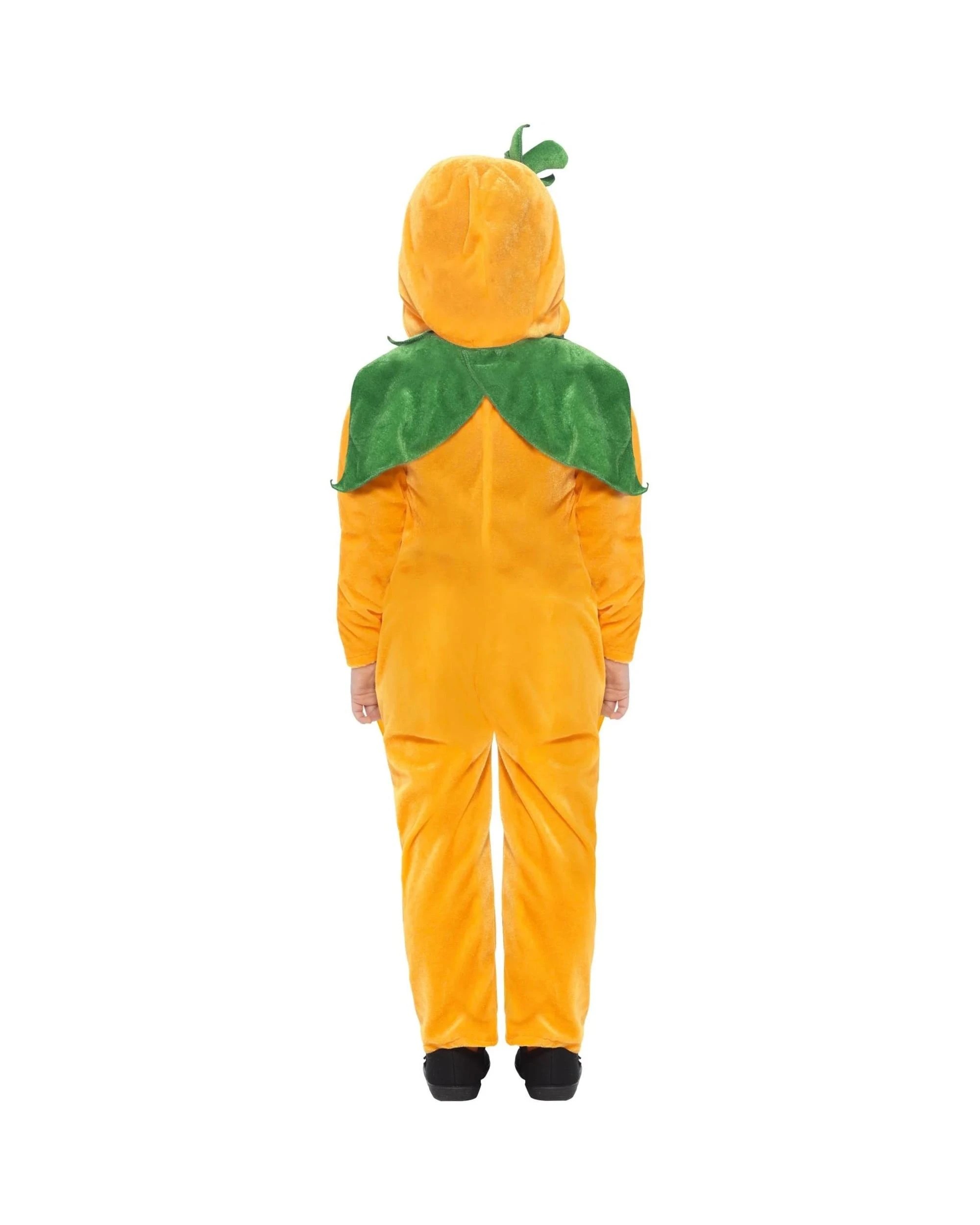 3 Pumpkin Jumpsuit Toddler Costume Size 1-2 Years, 3 of 4