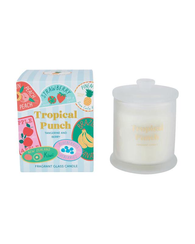 Tropical Punch Fragrant Glass Boxed Ca