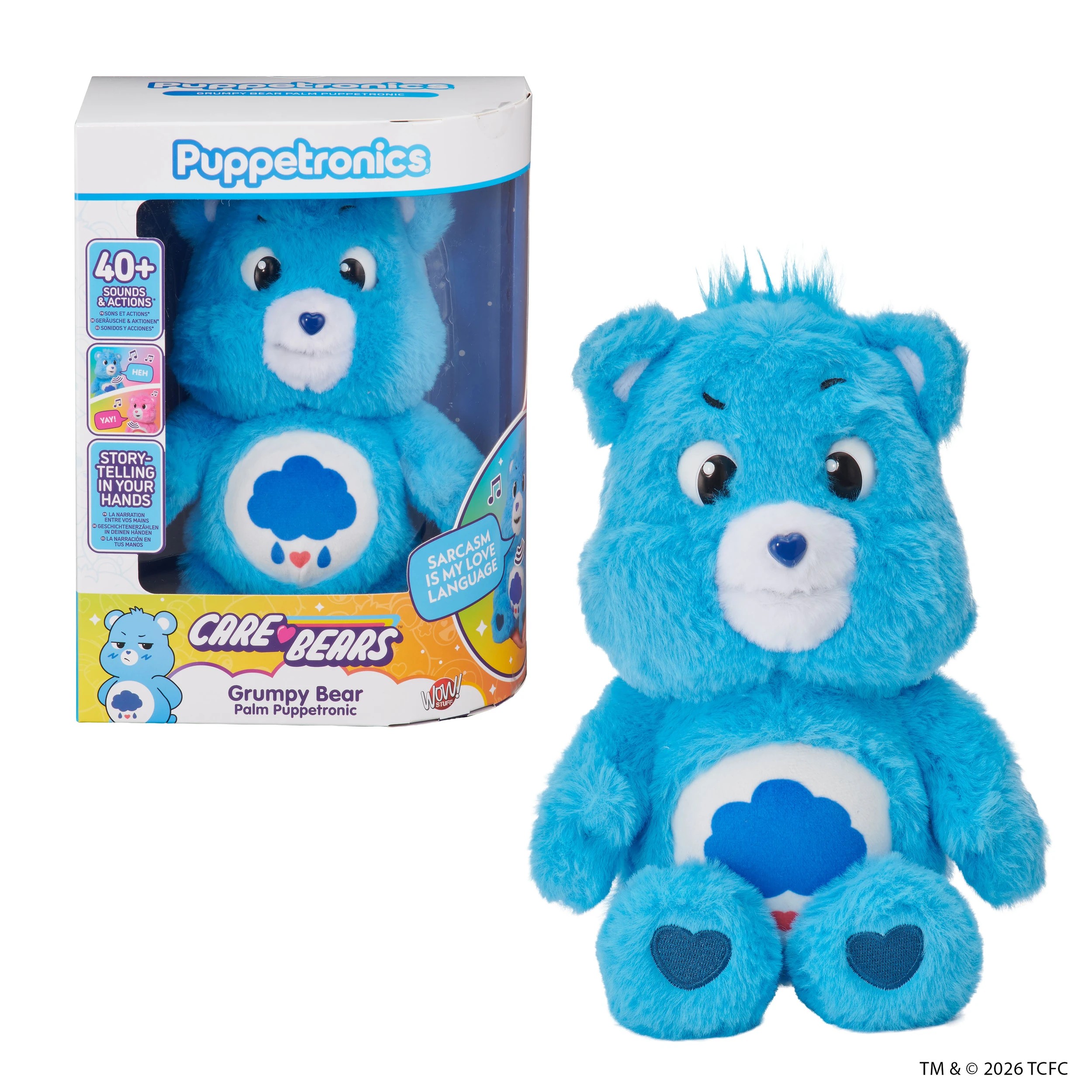 2 Care Bears Care Bear Palm Puppetronic - Assorted - Multi, 2 of 9