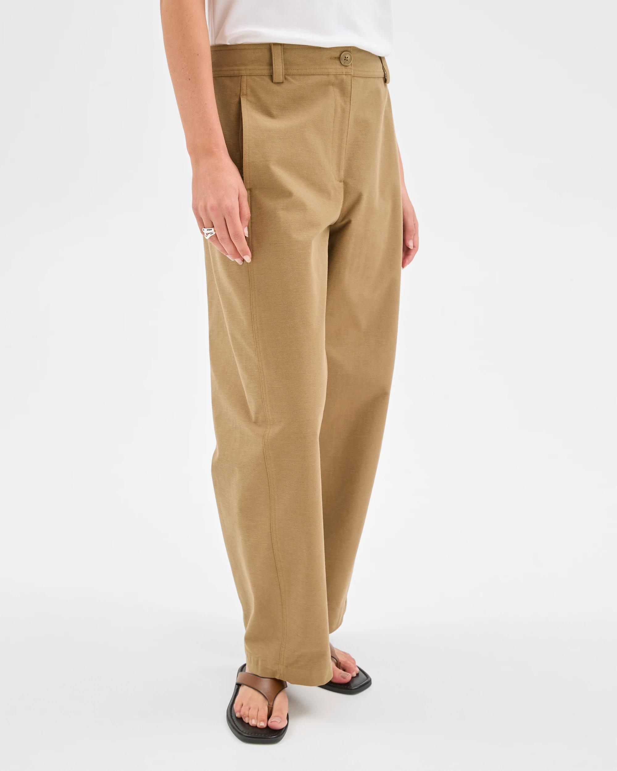 5 Target Woman Relaxed Forward Seam Barrel Leg Pants ELM, 5 of 7