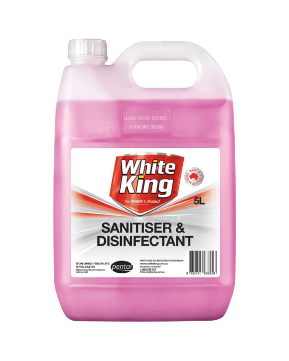 White King Sanitiser and Disinfectant 5L