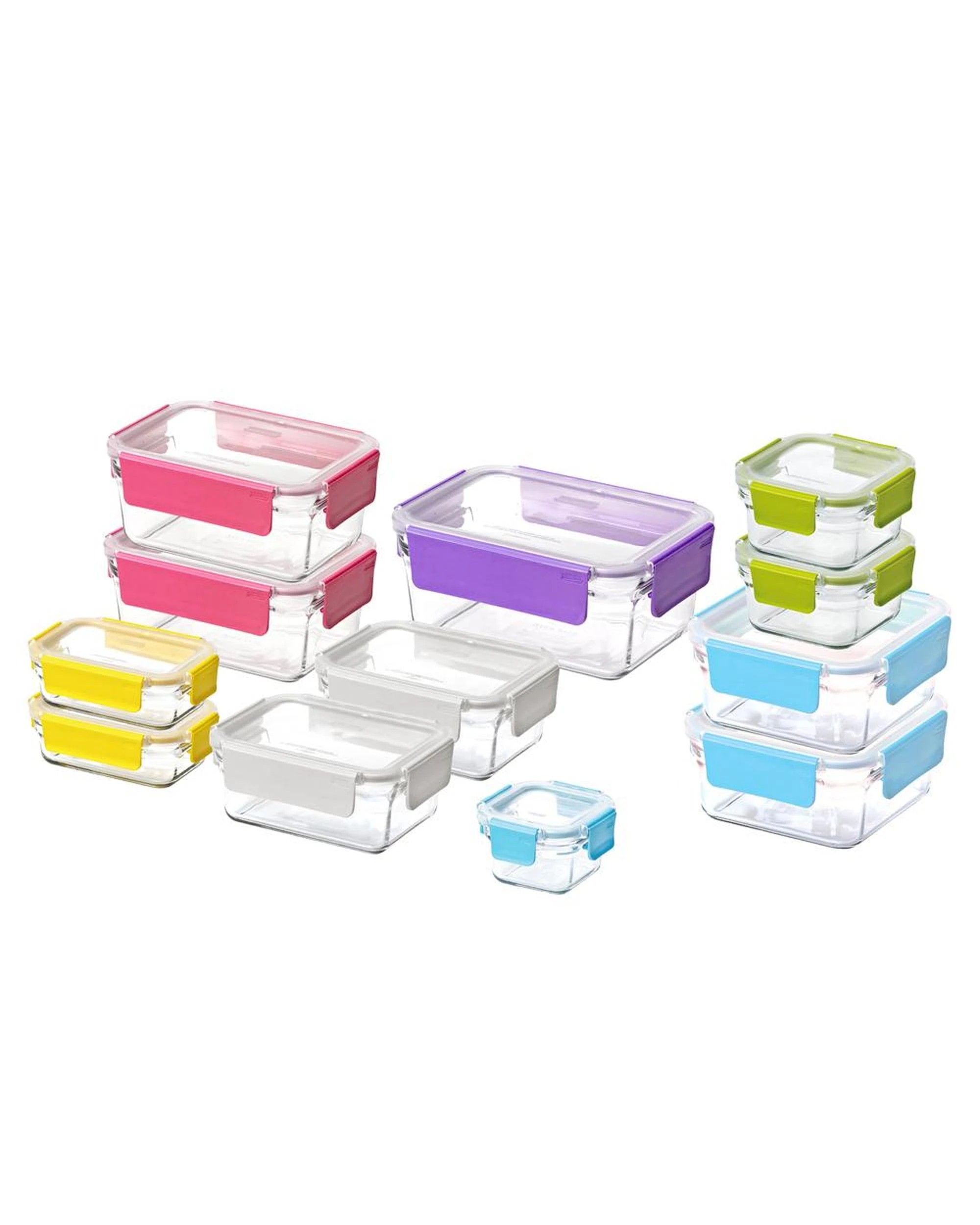 1 Glasslock Ovensafe Tempered Glass Food Storage Set w Lid 12pc, 1 of 4