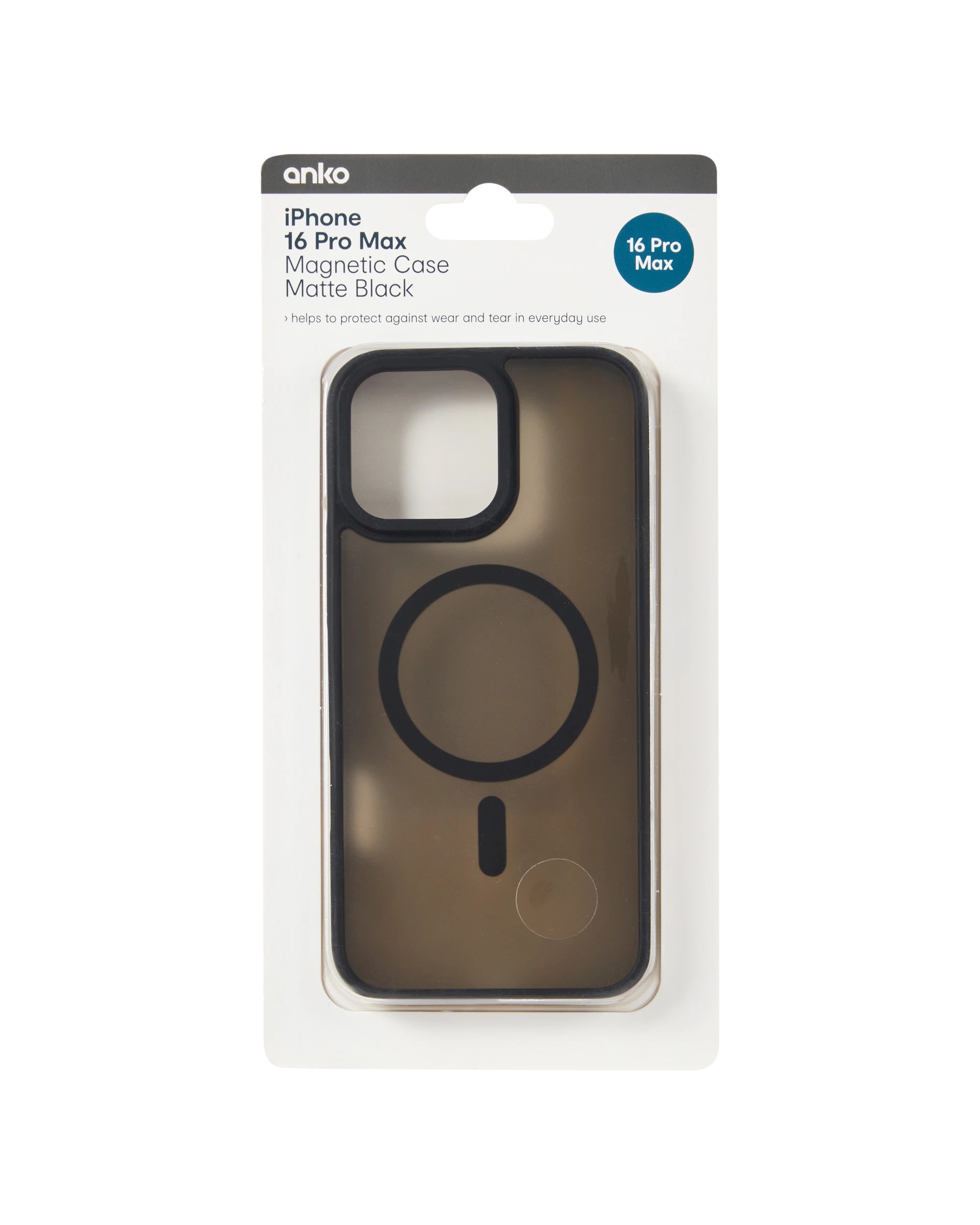 6 iPhone 16 Pro Max Magnetic Case - Matte Black, 6 of 6