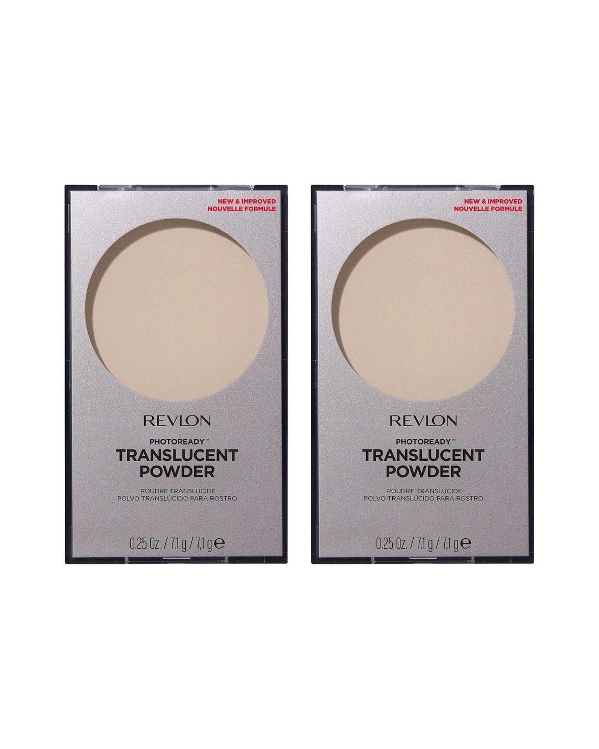 1 2 x Revlon PhotoReady Translucent Powder 7.1g - Translucent - Clear, 1 of 2