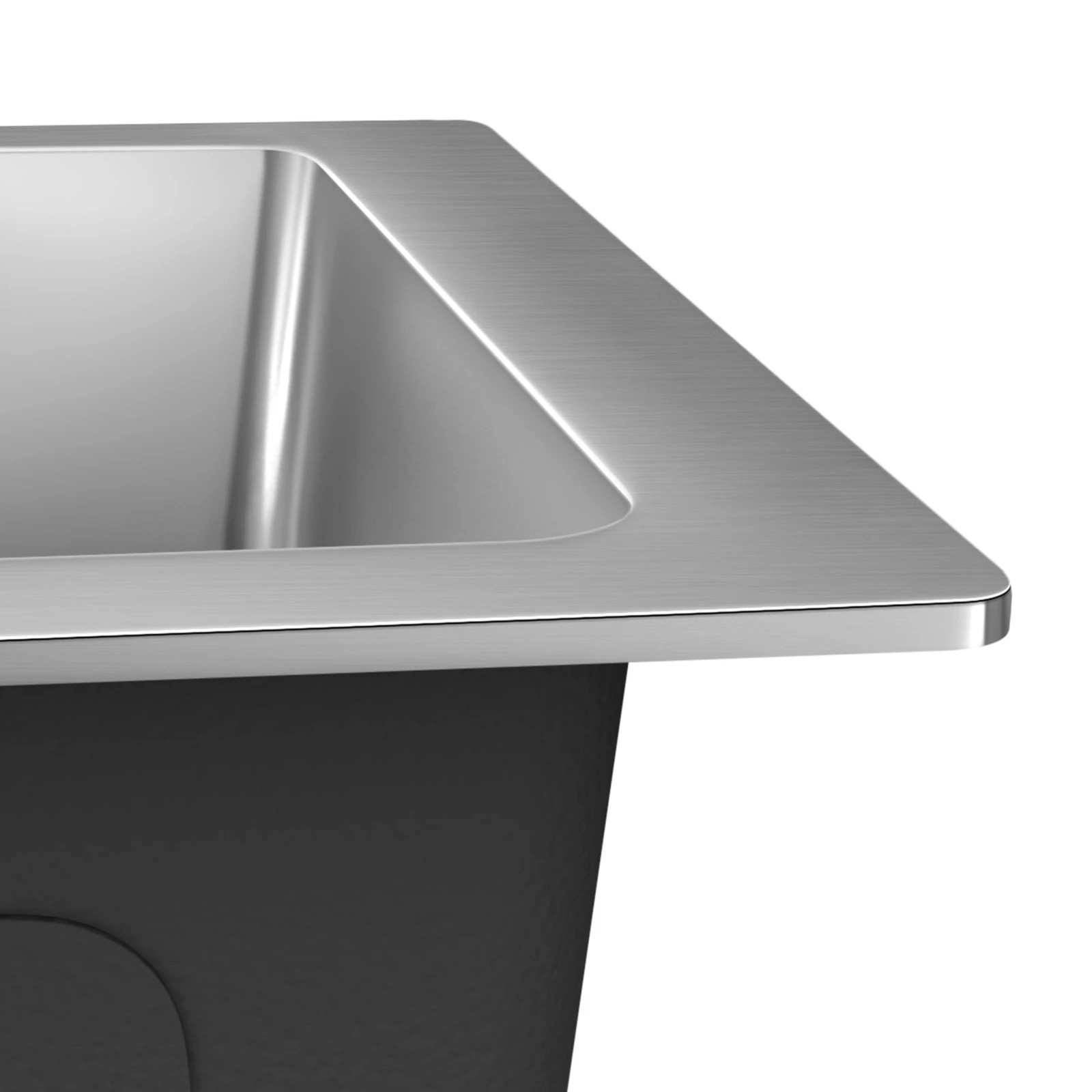 5 Alfordson Kitchen Sink 34x31cm Stainless Steel Basin Single Bowl - Silver, 5 of 8