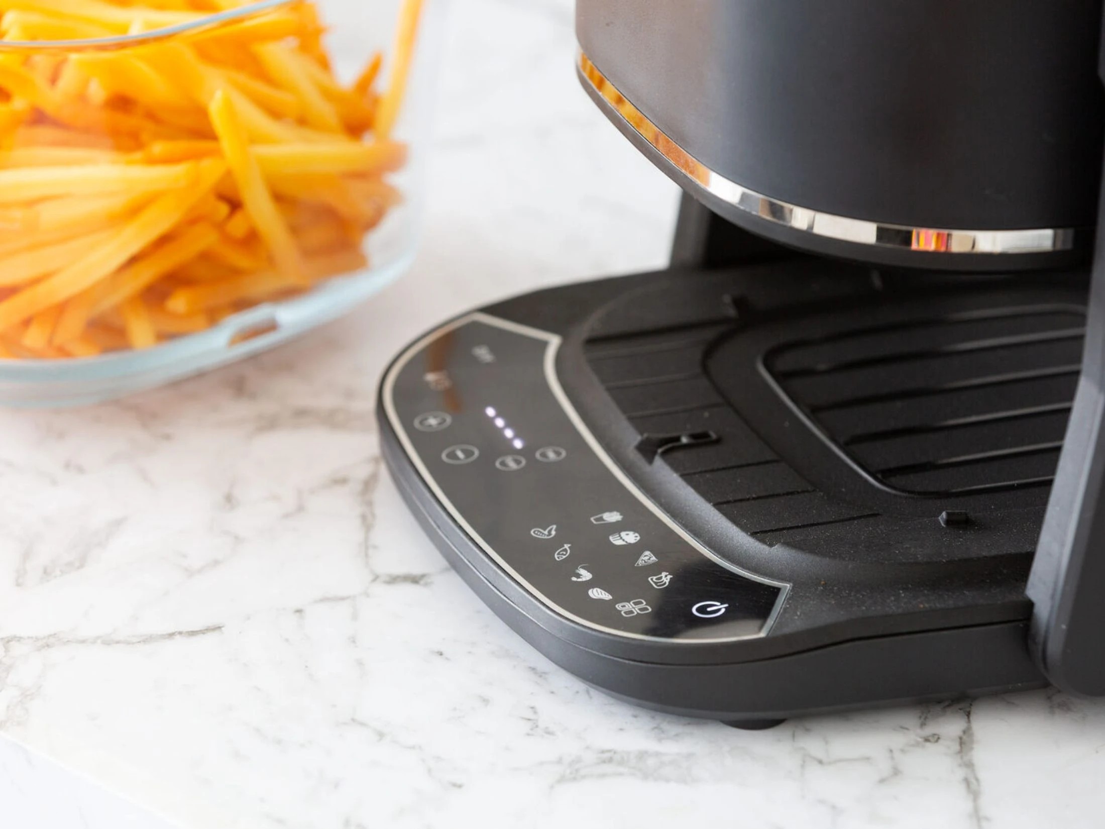 4 Healthy Choice 5L 2in1 Air Fryer and Grill, 1400W, Digital Touch Control, Clear Glass Cooking Basket, 4 of 4