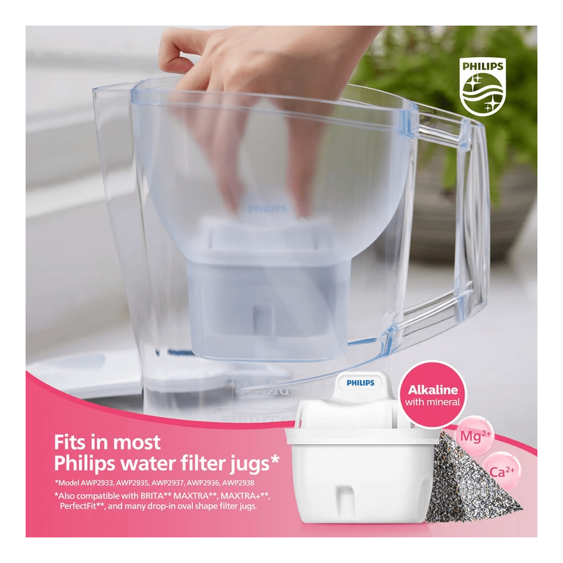 6 Philips Micro X-Clean Alkaline Filter 3 Pack, 6 of 9