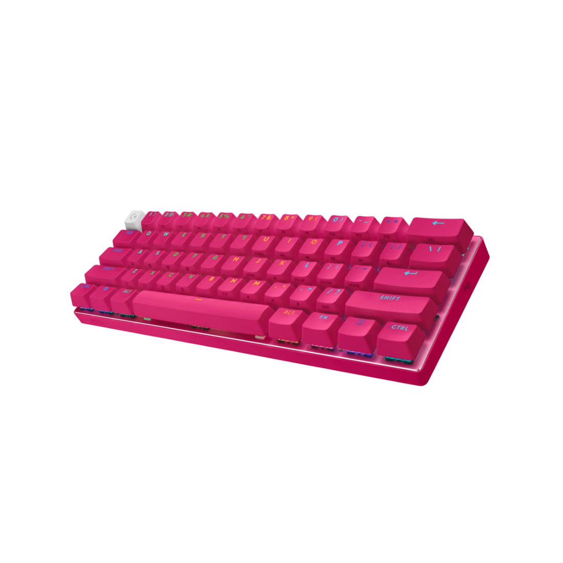 5 Logitech G Pro X 60 LIGHTSPEED Gaming Keyboard - Magenta - Pink, 5 of 5