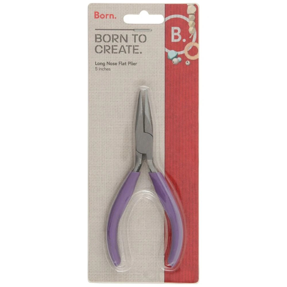 1 Born Long Nose Flat Pliers, 1 of 2
