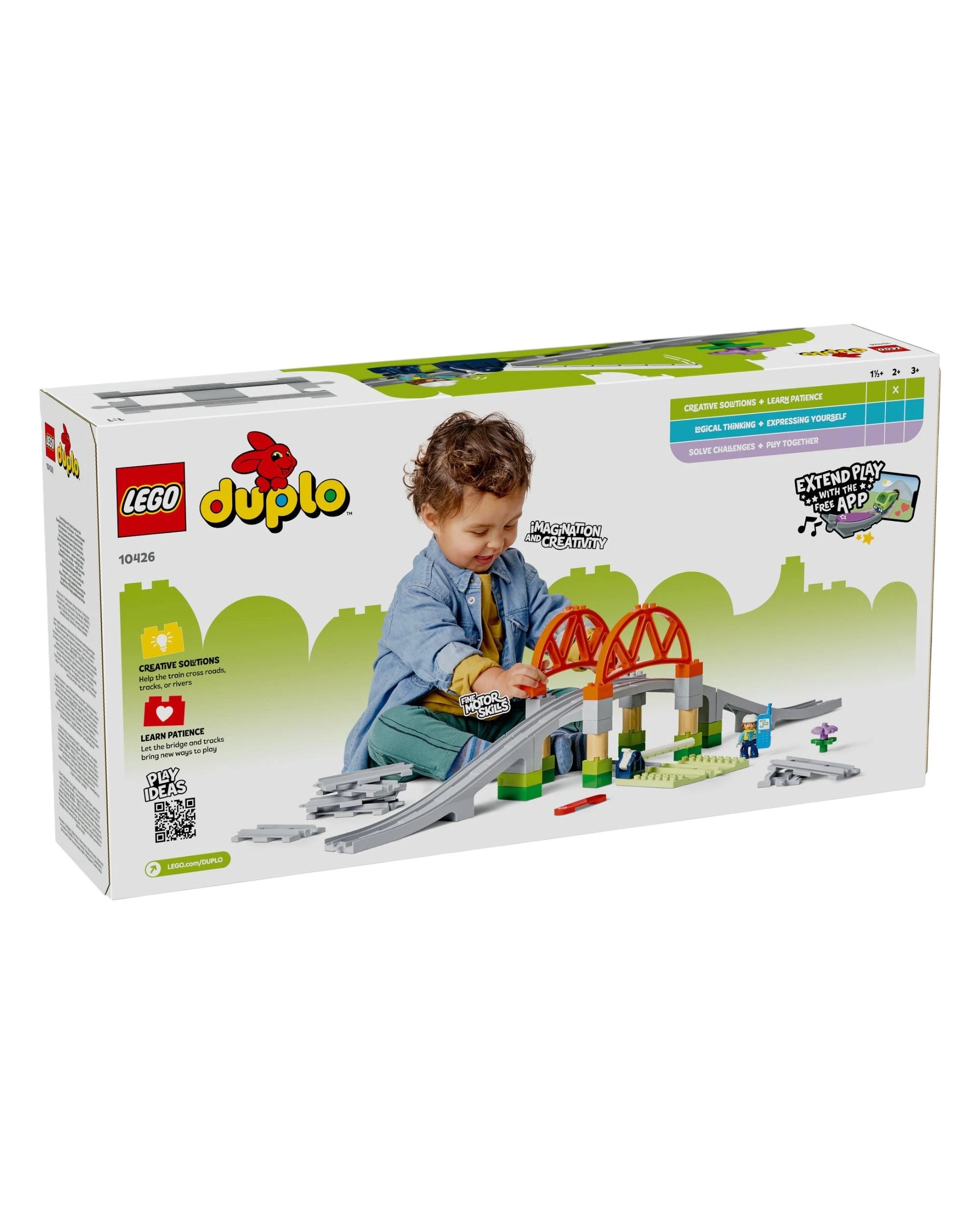 10 LEGO DUPLO Town Train Bridge and Tracks Expansion Set - 10426, 10 of 10