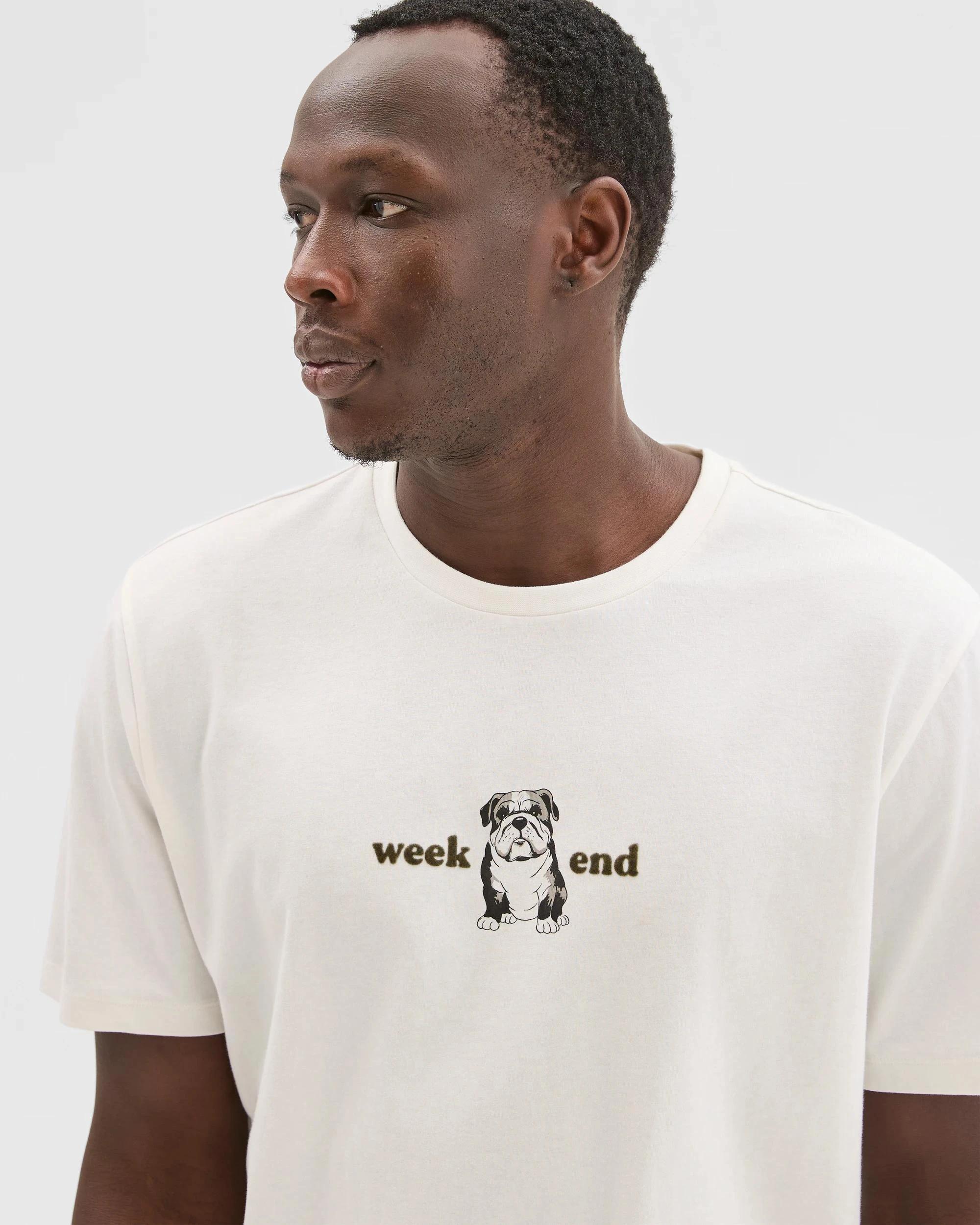 3 Maxx Australian Cotton Sleep T-Shirt WEEKEND DOG, 3 of 6