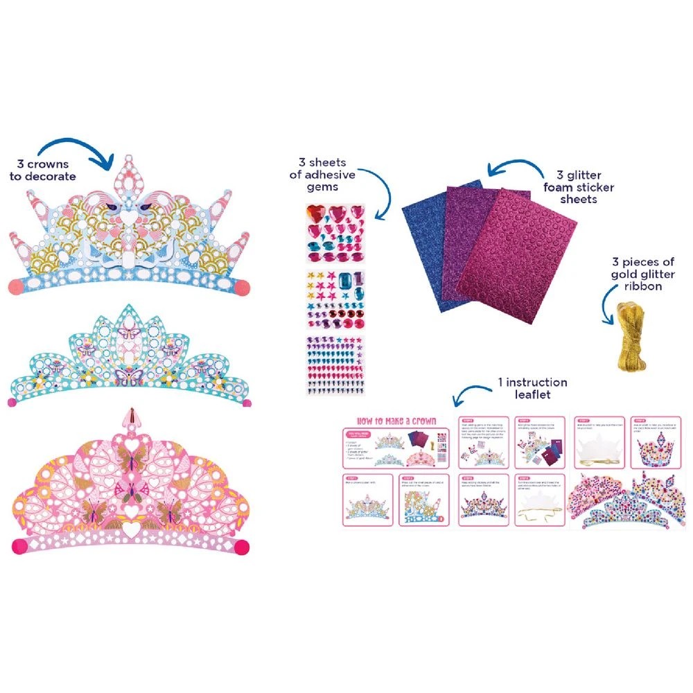 3 Imagine, Make & Play Crowns and Tiaras 3 Pack, 3 of 5